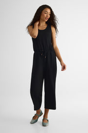 Jumpsuit sans manches - Femme && NOIR