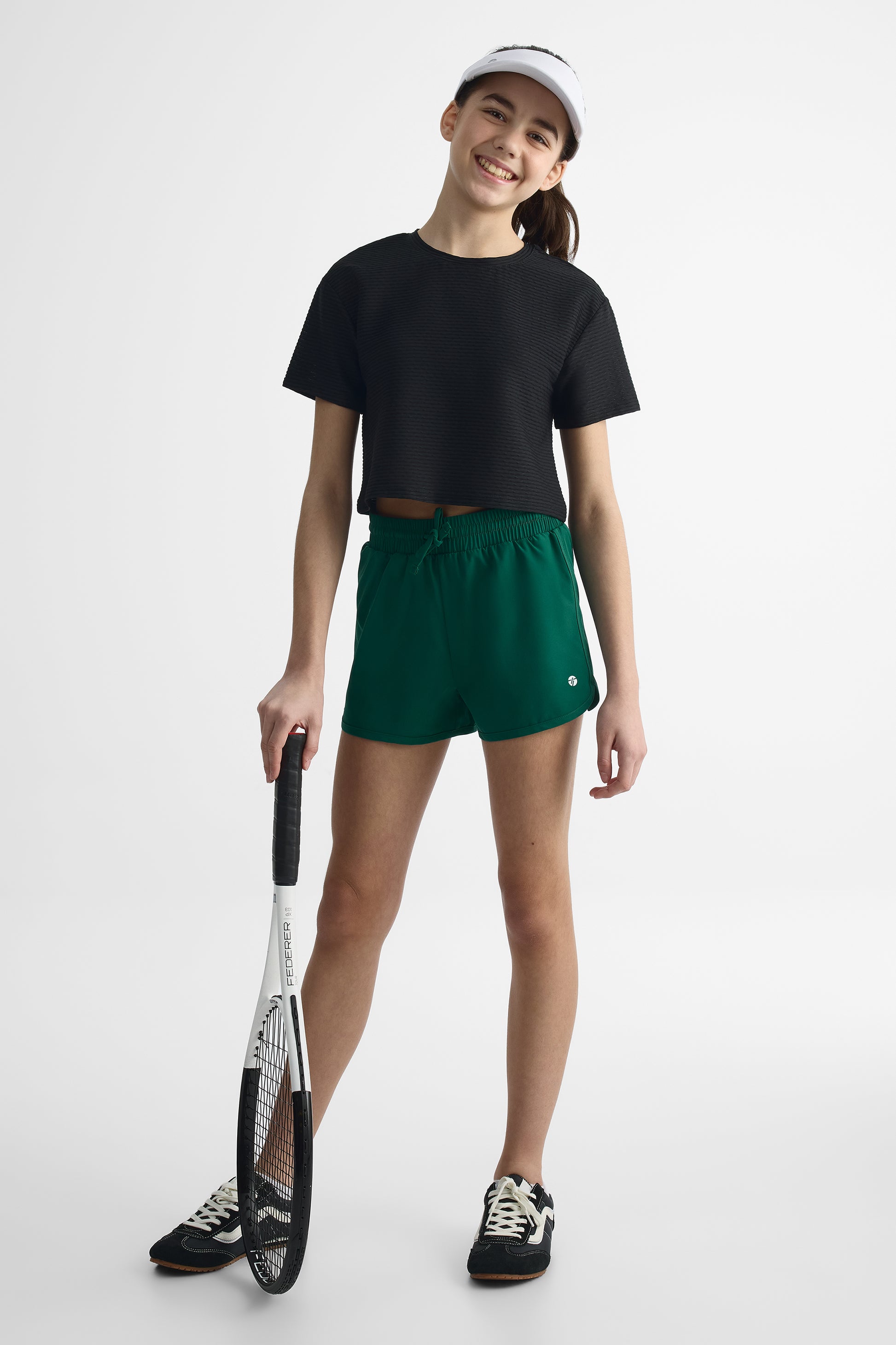 Short taille semi-haute - Ado fille && VERT