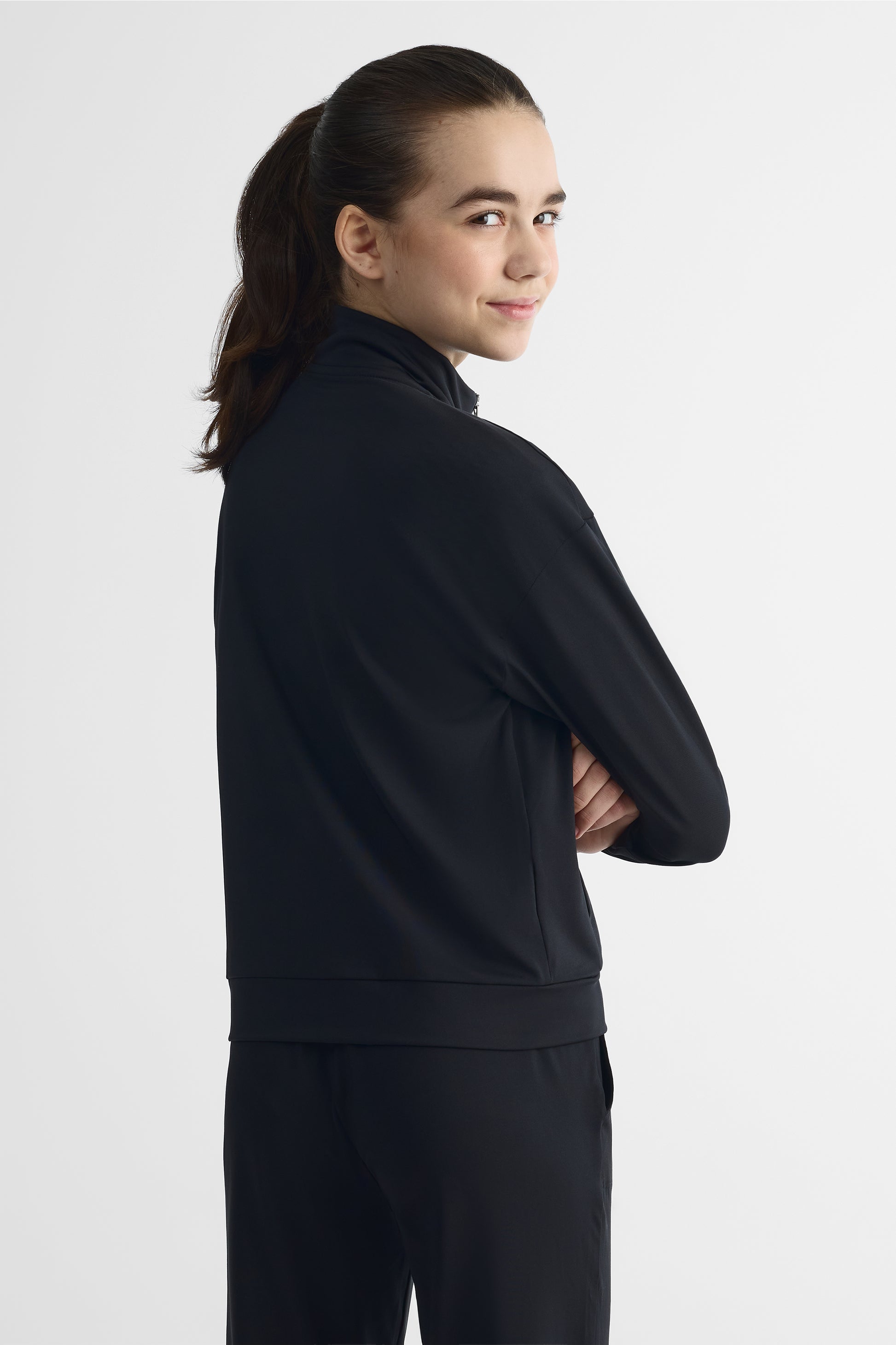 Veste à manches longues - Ado fille && NOIR