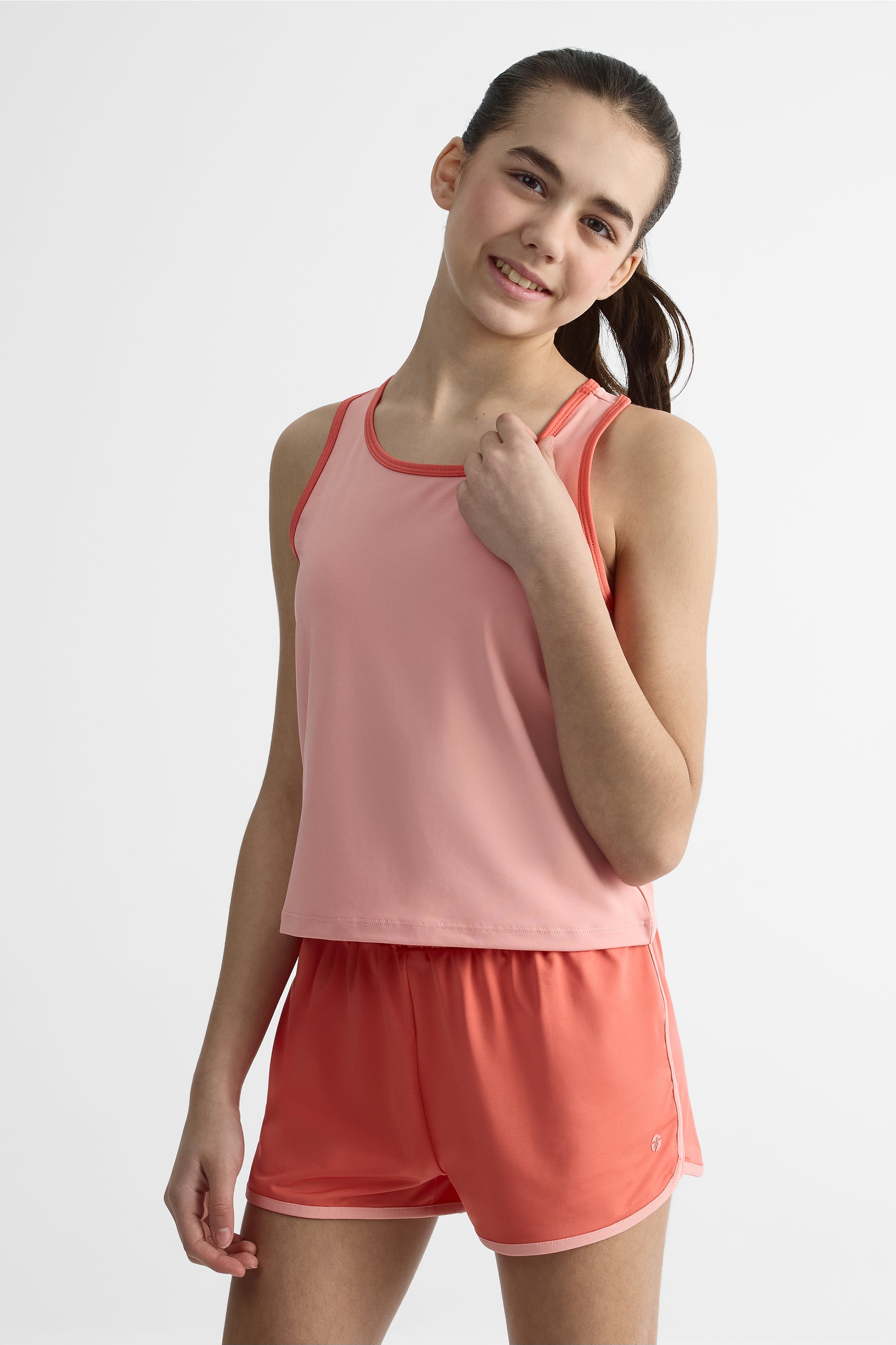 Camisole respirante col rond - Ado fille && PECHE