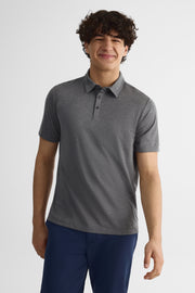 Polo classique à manches courtes - Homme && GRIS MIXTE