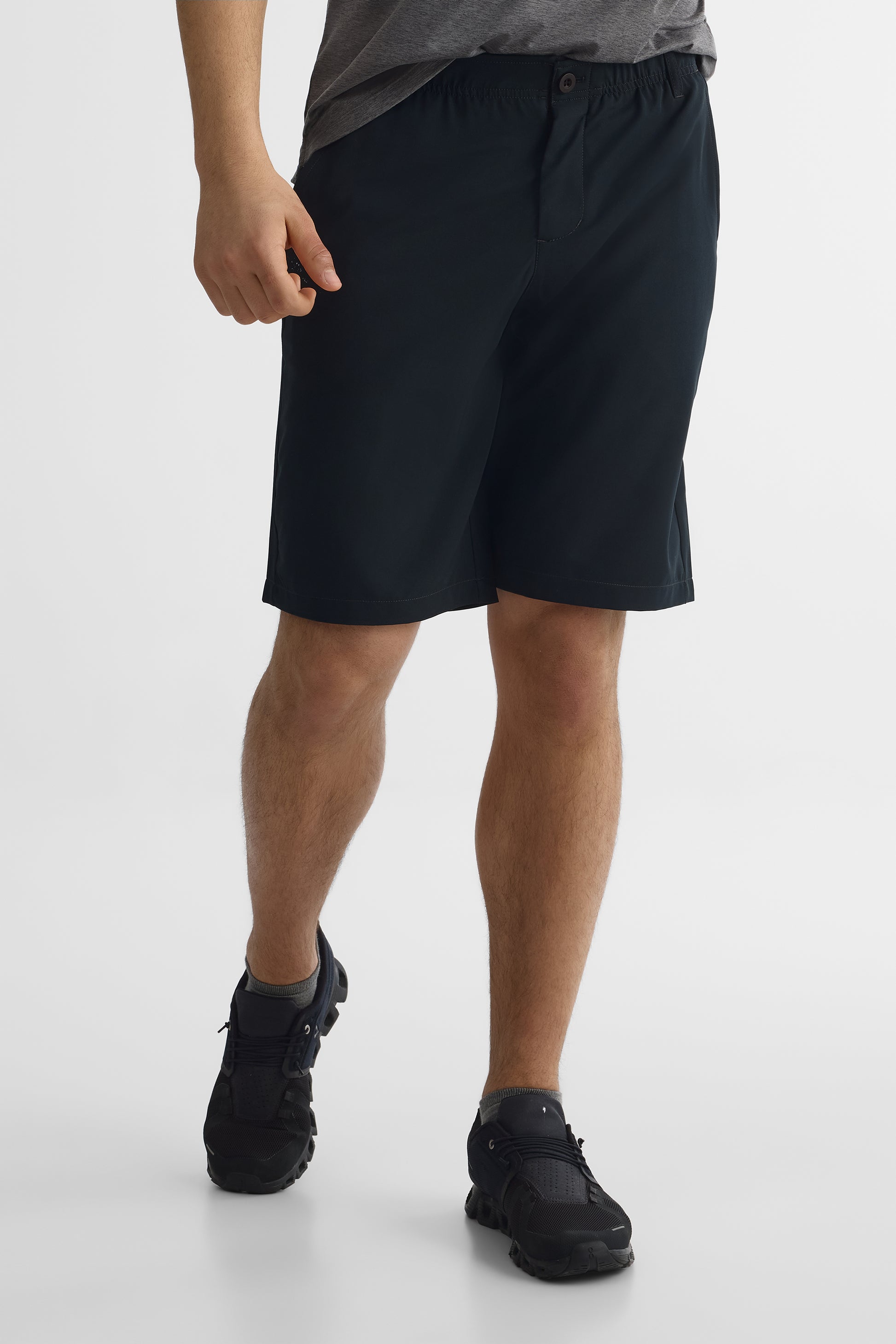 Bermuda de golf à poches - Homme && NOIR