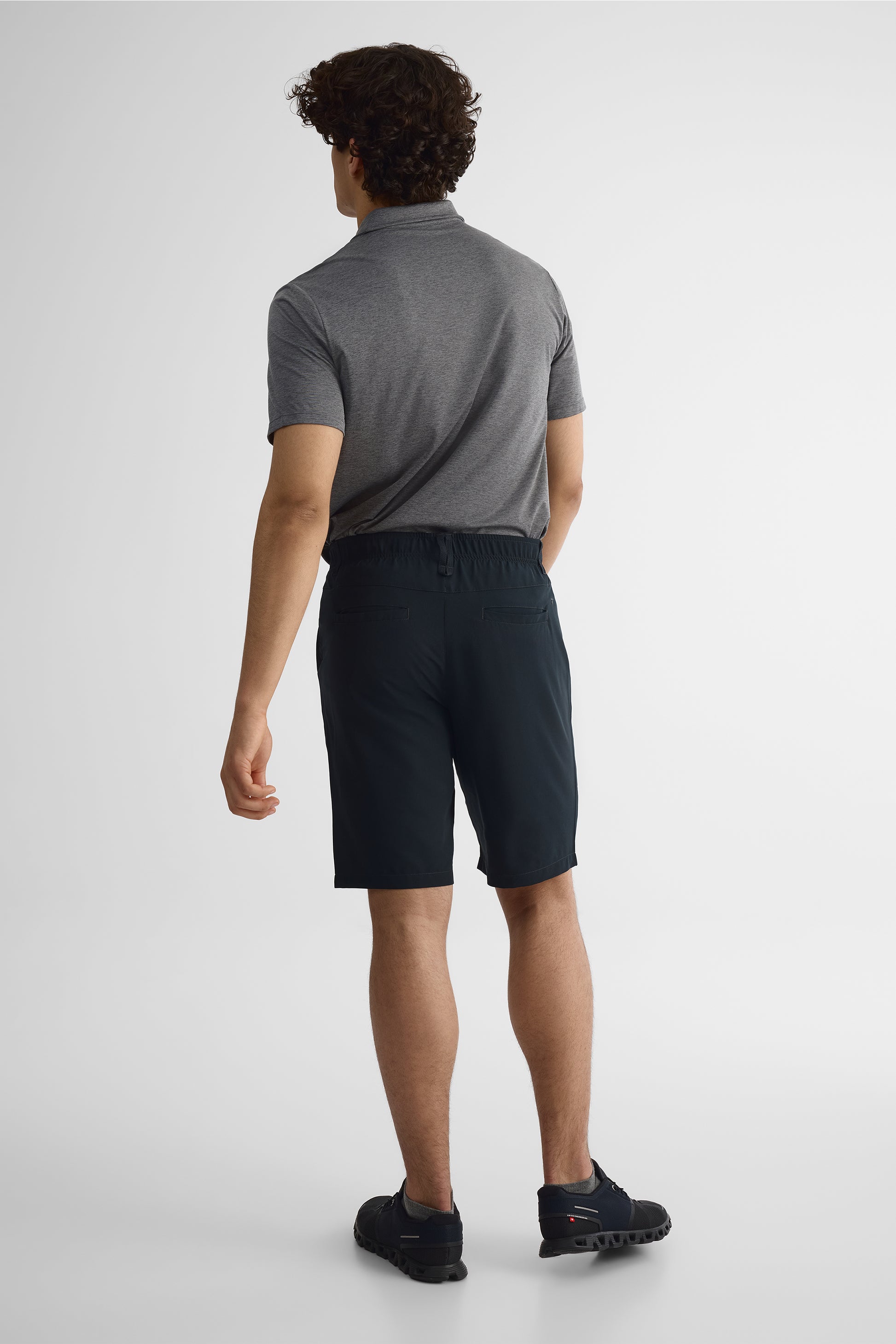Bermuda de golf à poches - Homme && NOIR