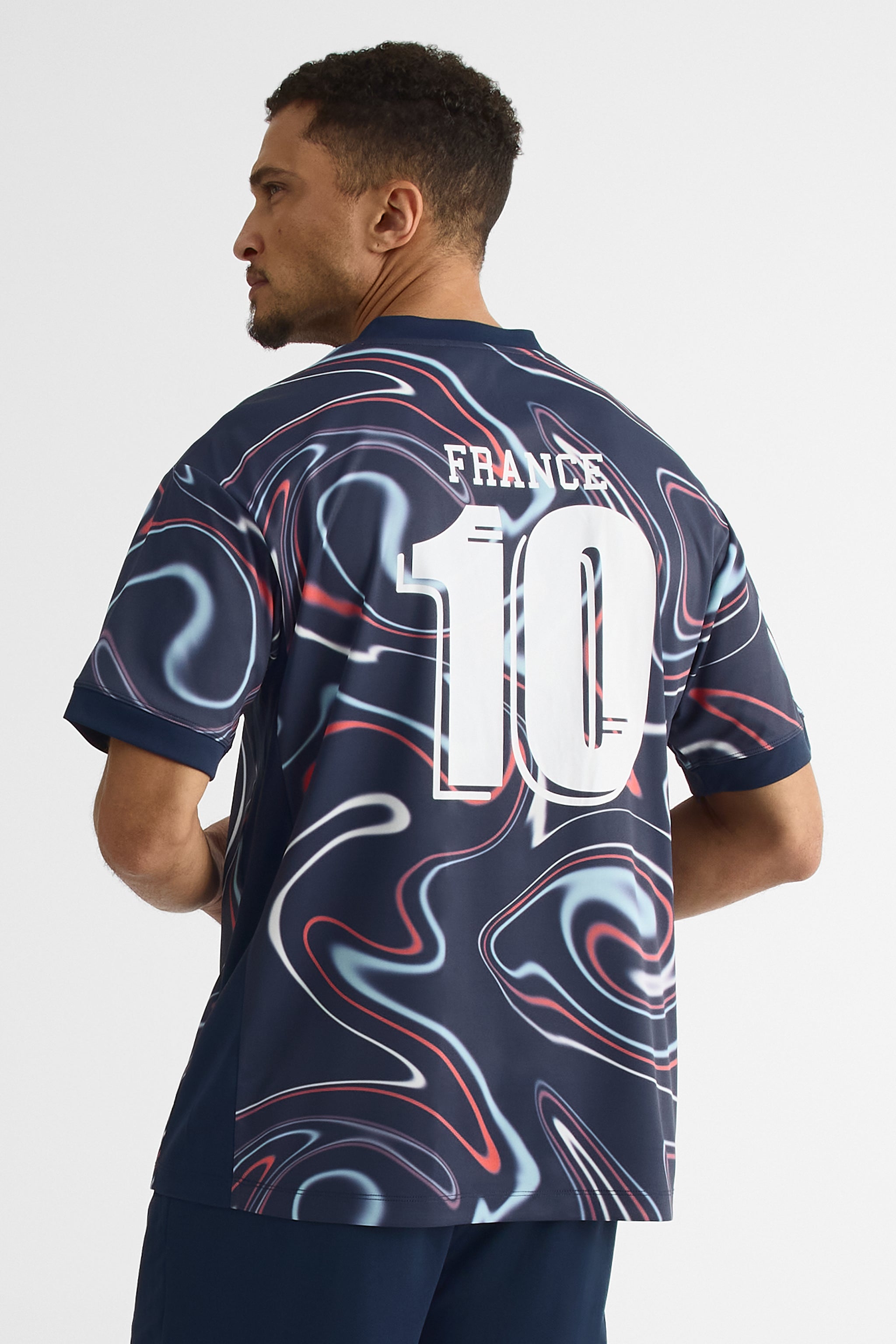 Chandail à manches courtes oversize - Homme && INDIGO