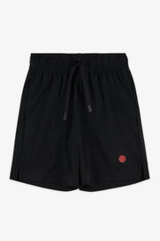 Short élastique à cordon - Enfant garçon && NOIR