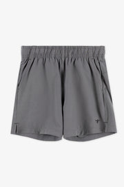 Short linerless élastique, séchage rapide - Enfant garçon && GRIS