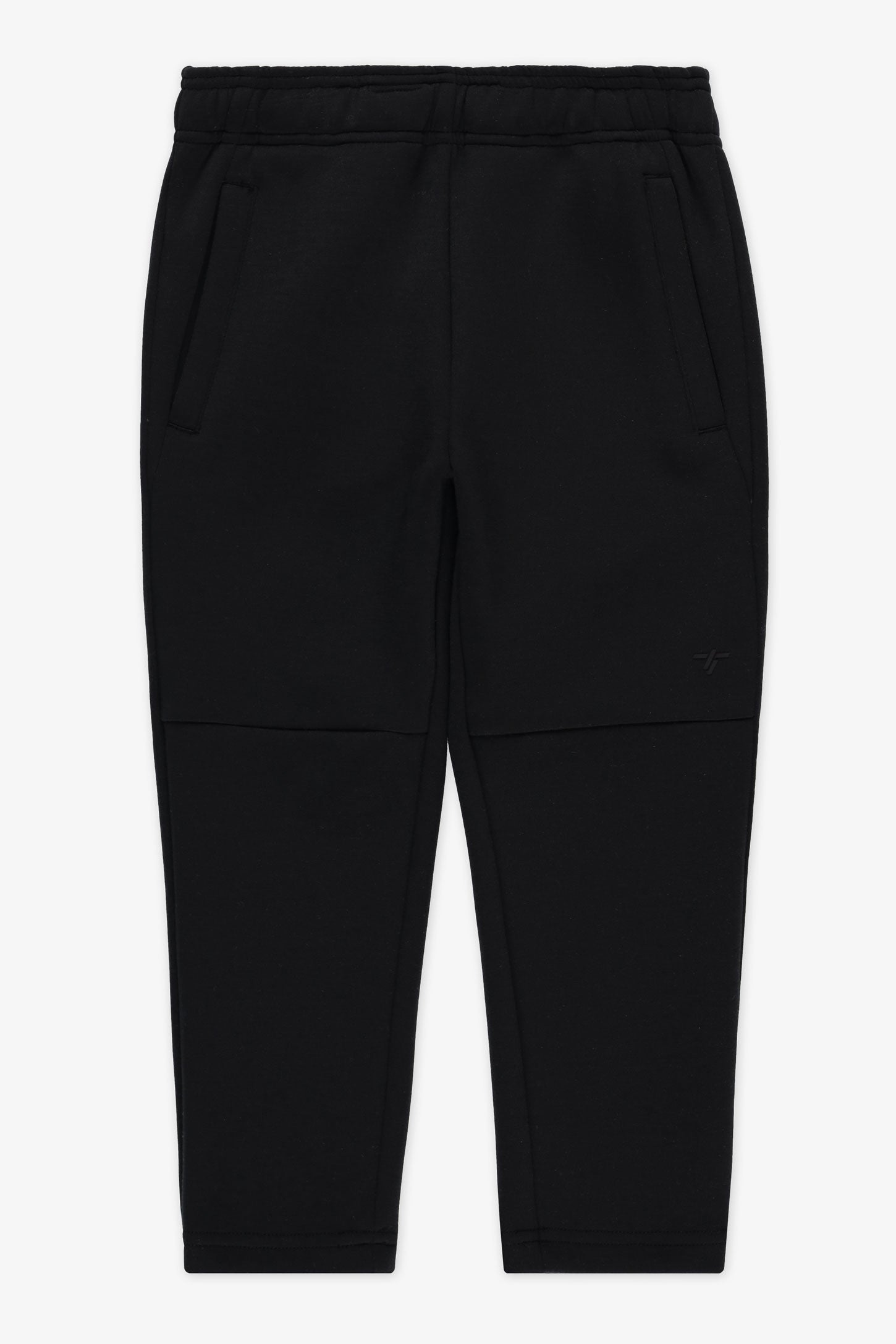 Pantalon slim fit élastique - Enfant garçon && NOIR