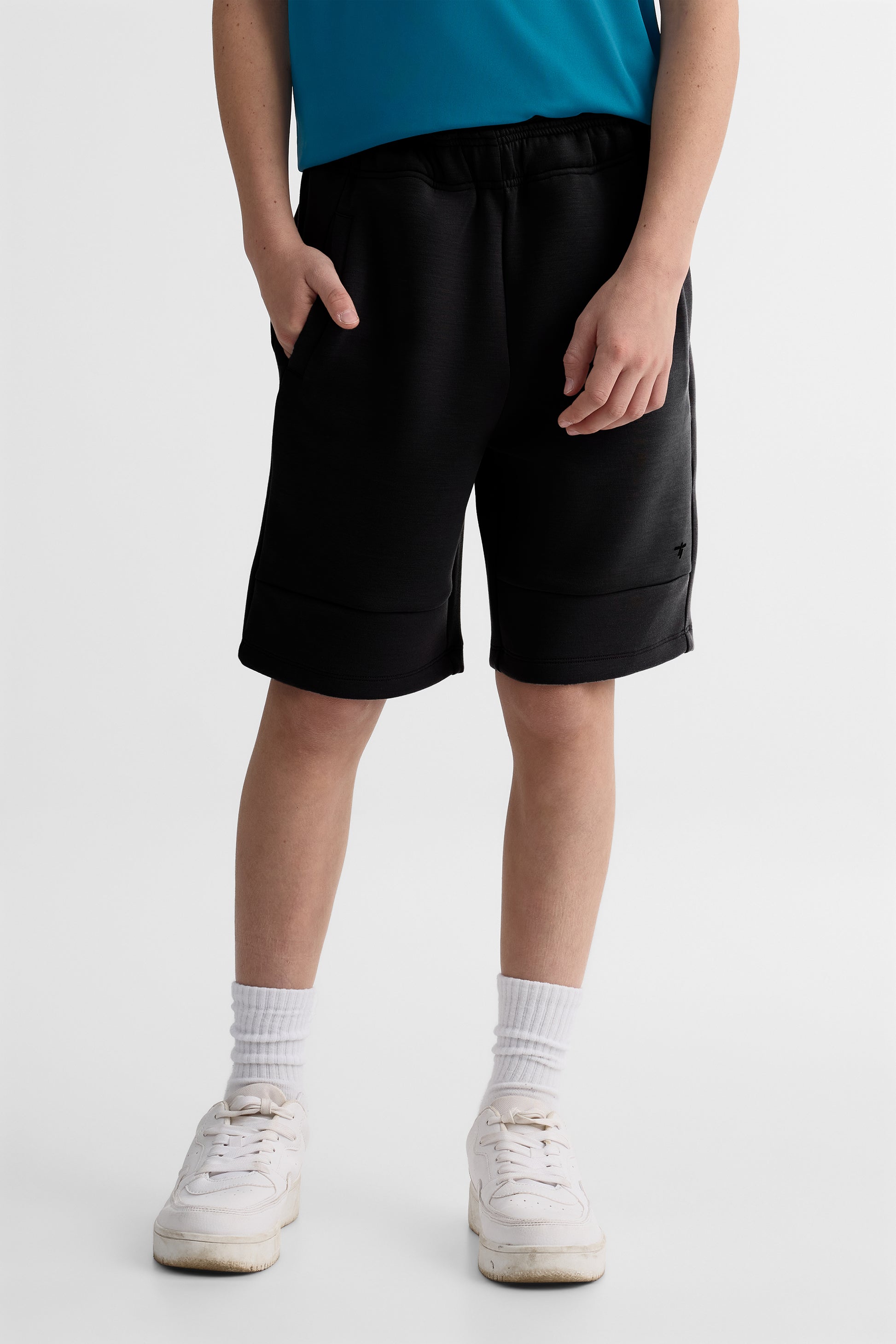 Short linerless à cordon - Ado garçon && NOIR