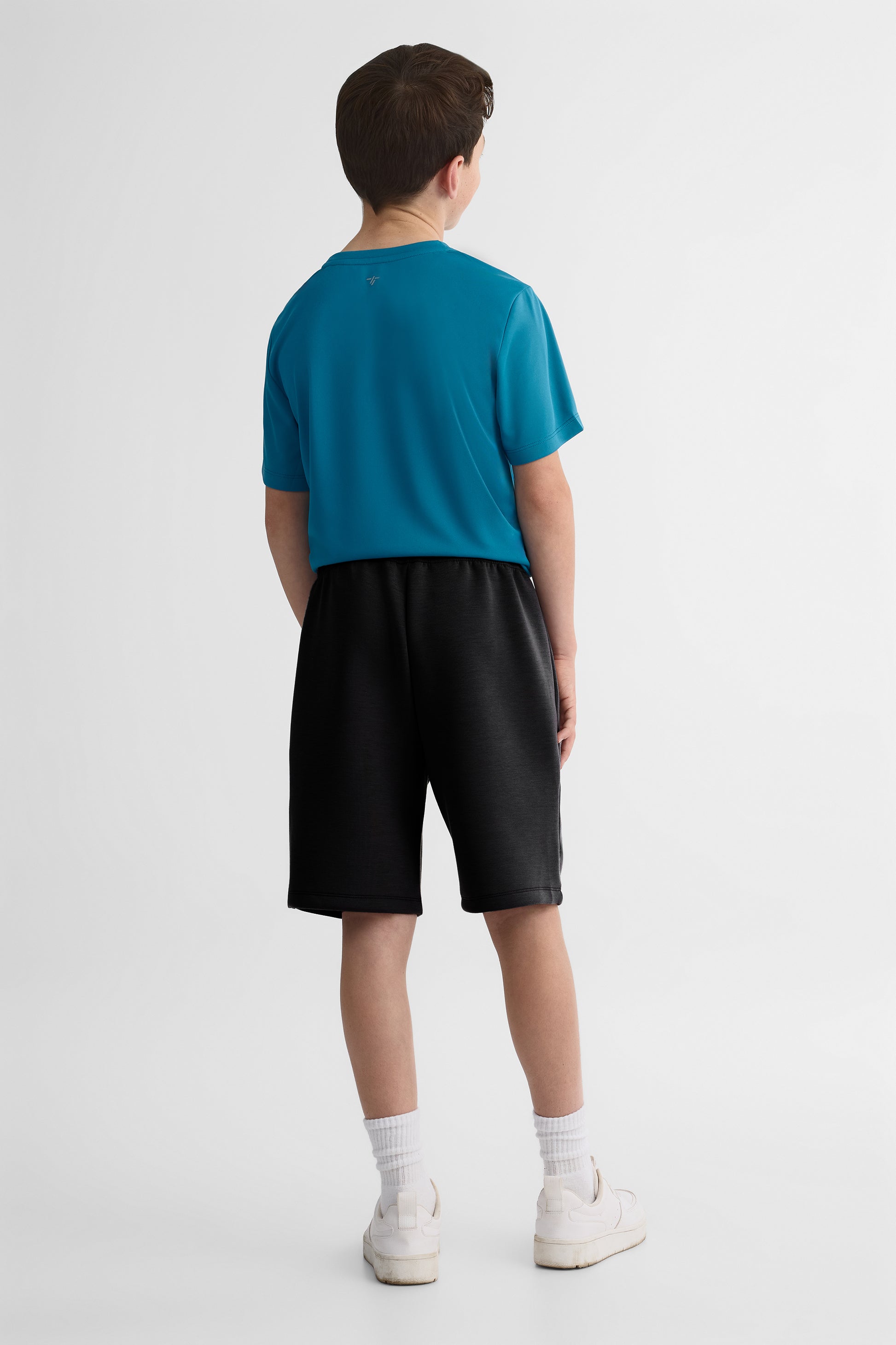 Short linerless à cordon - Ado garçon && NOIR