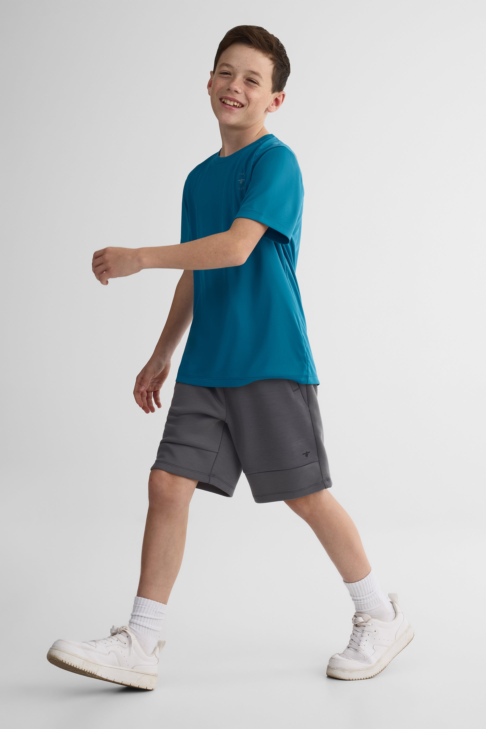 Short linerless à cordon - Ado garçon && NOIR