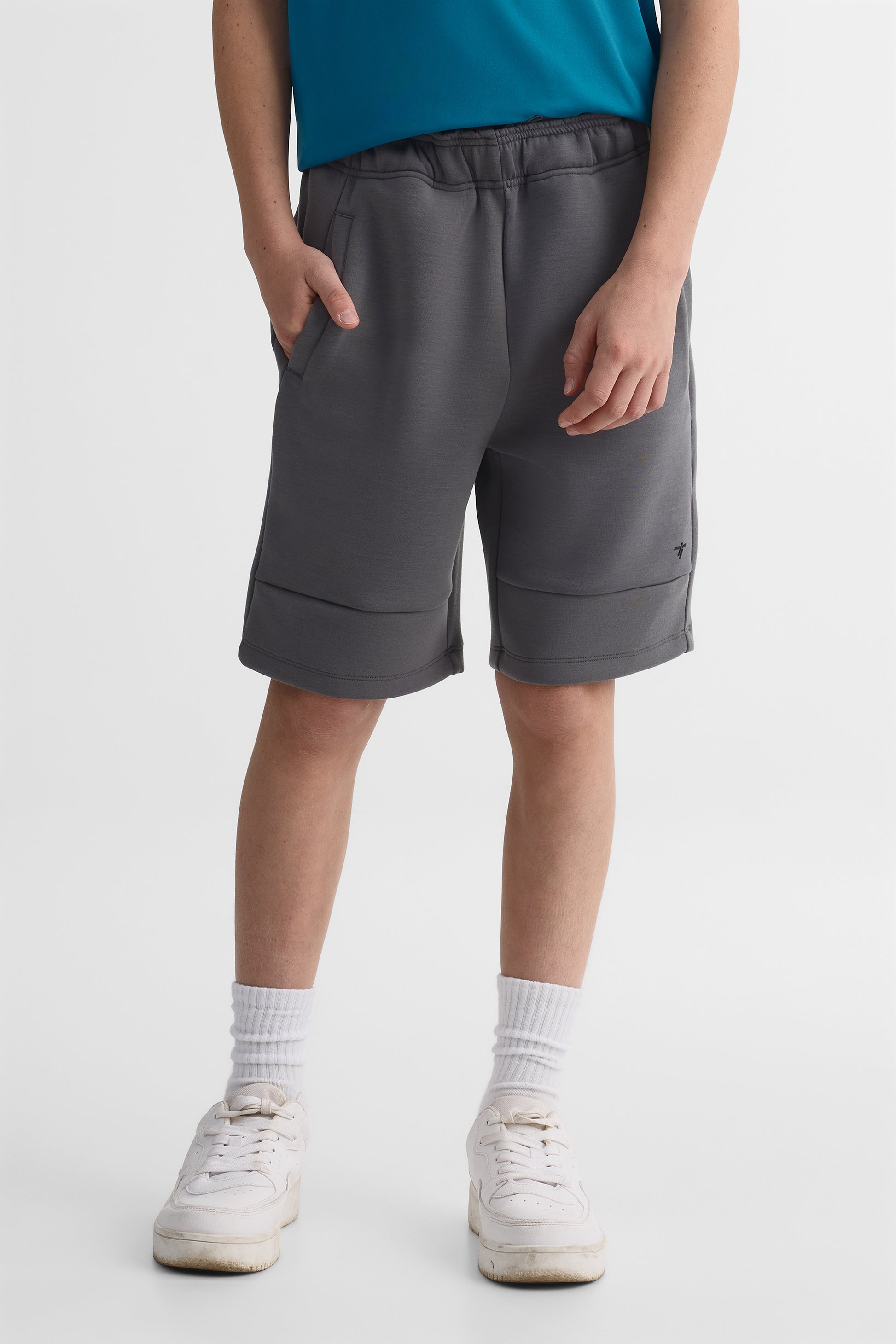 Short linerless à cordon - Ado garçon && GRIS