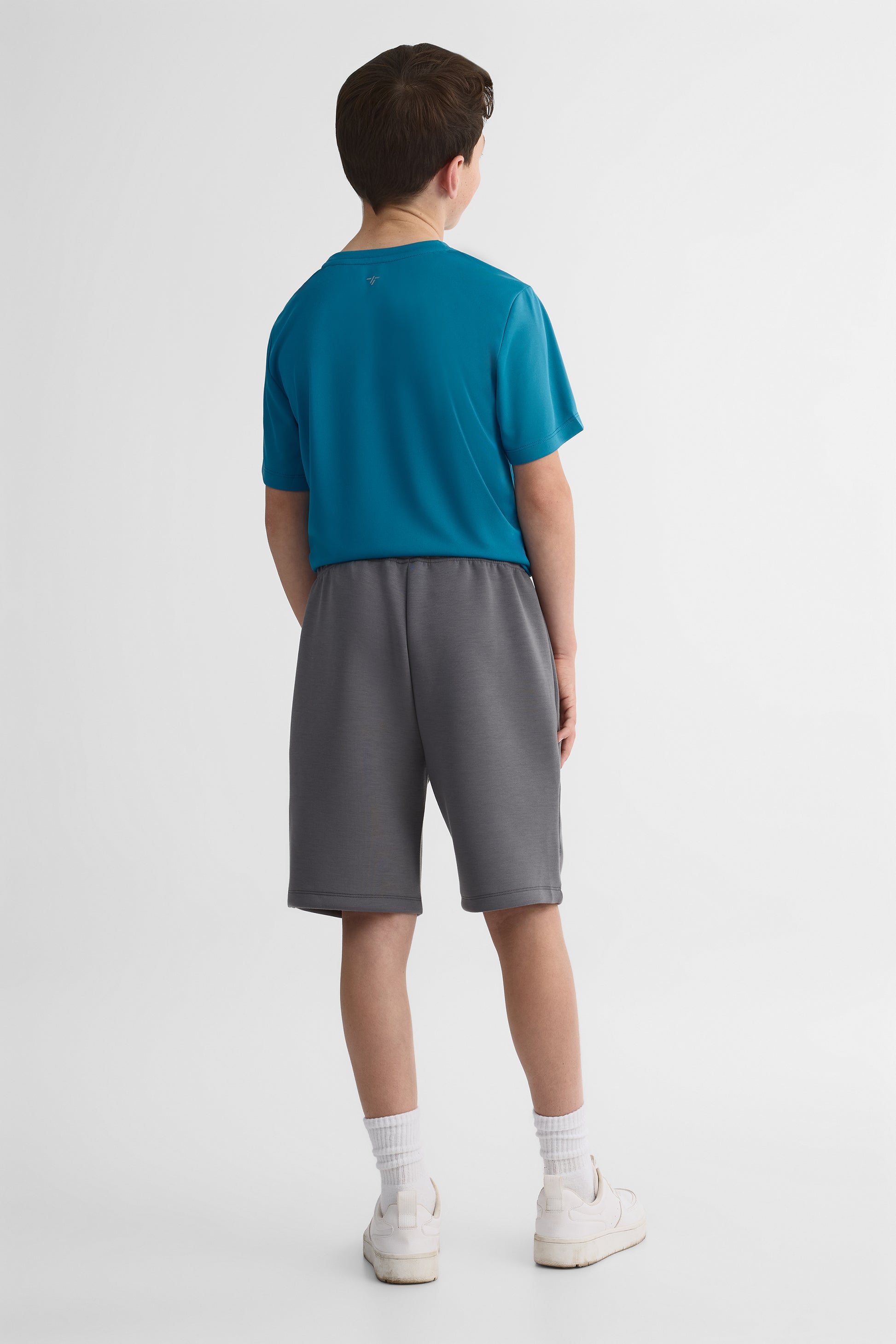 Short linerless à cordon - Ado garçon && GRIS