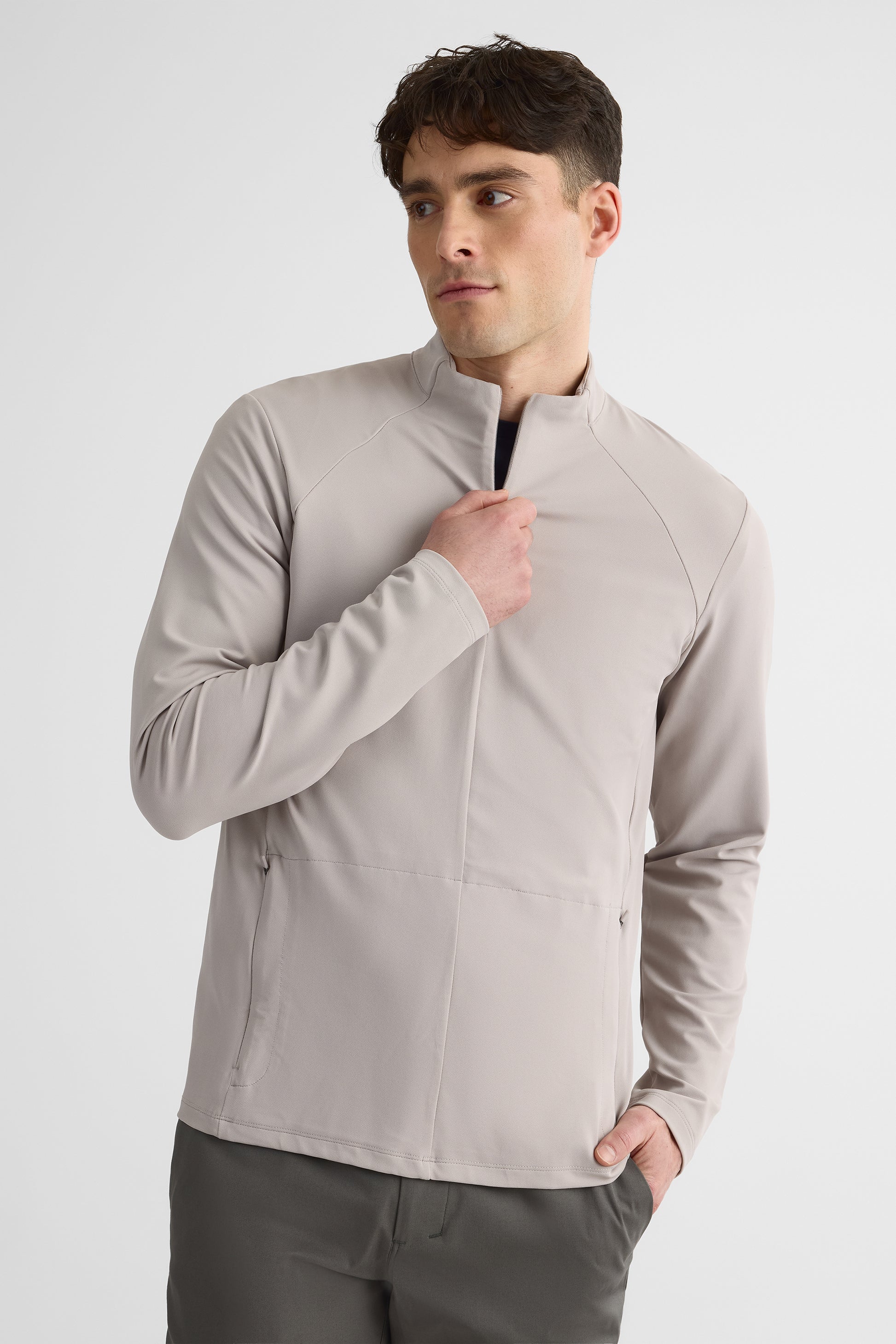 Veste à manches longues - Homme && TAUPE