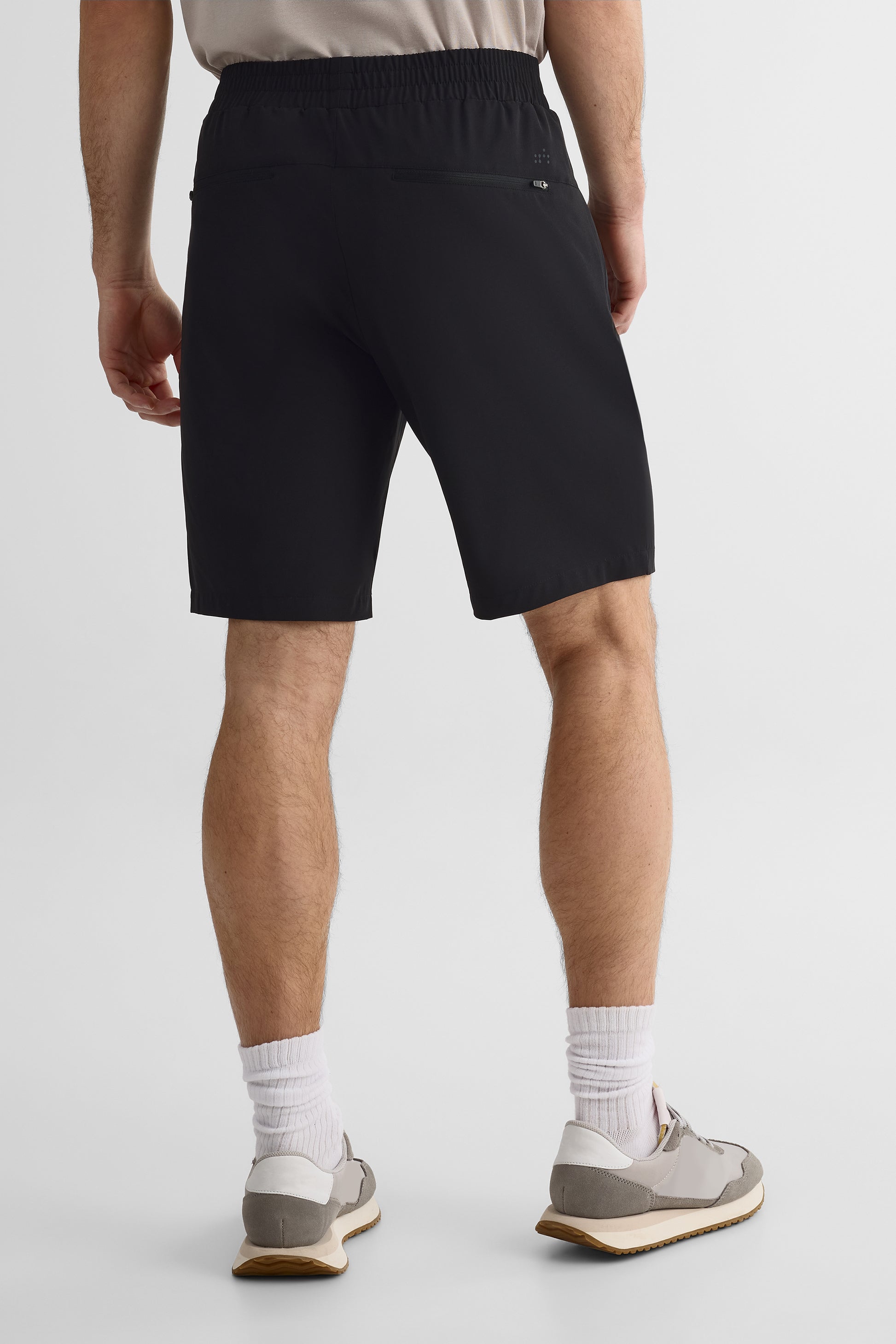 Short élastique à la taille - Homme && NOIR