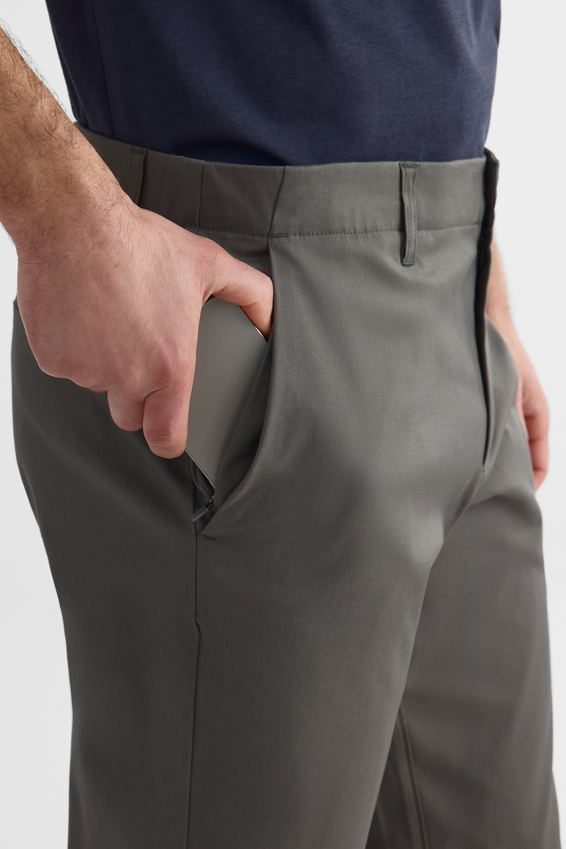 Pantalon technique à poches - Homme && CHARBON