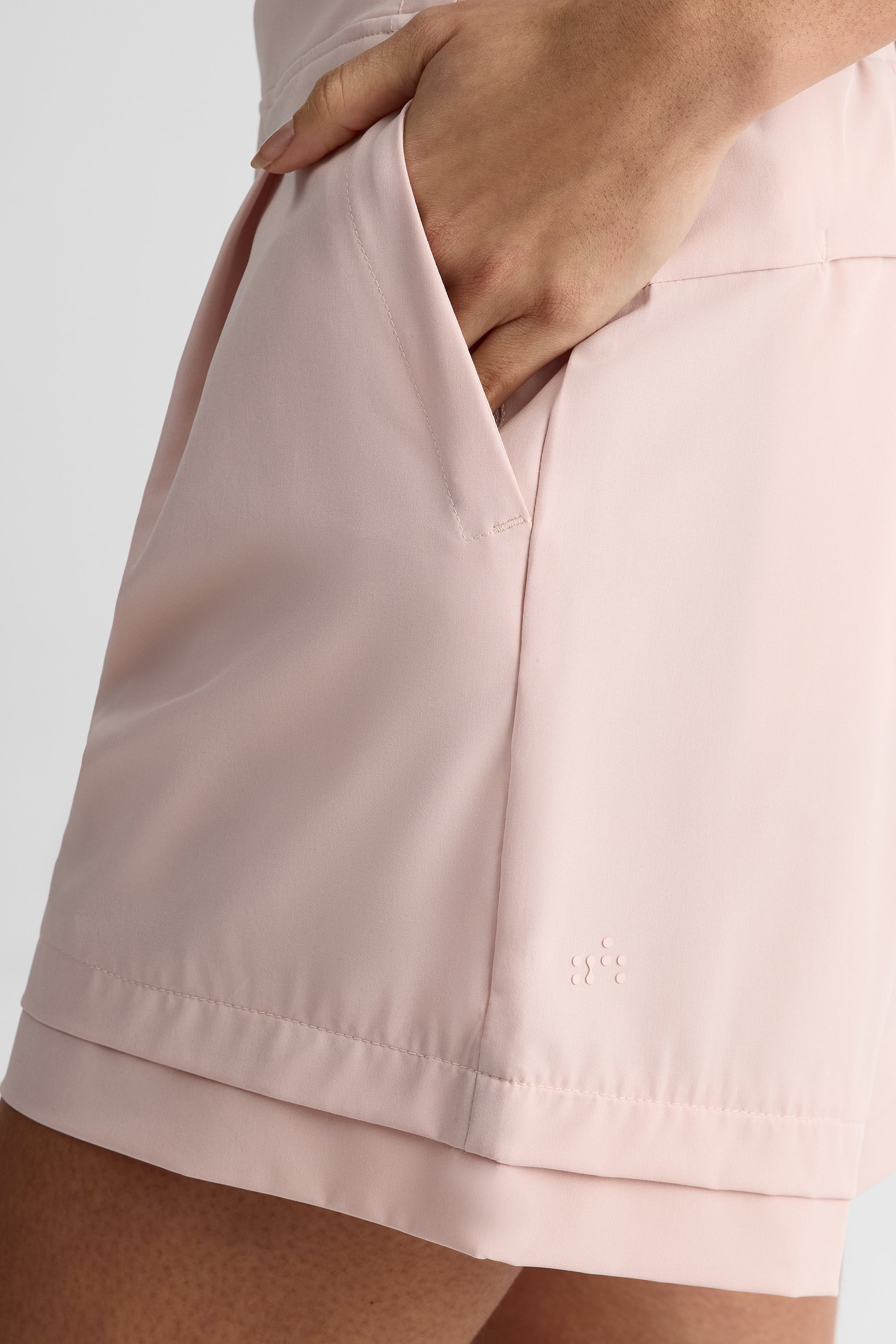 Short bande de taille élastique - Femme && ROSE
