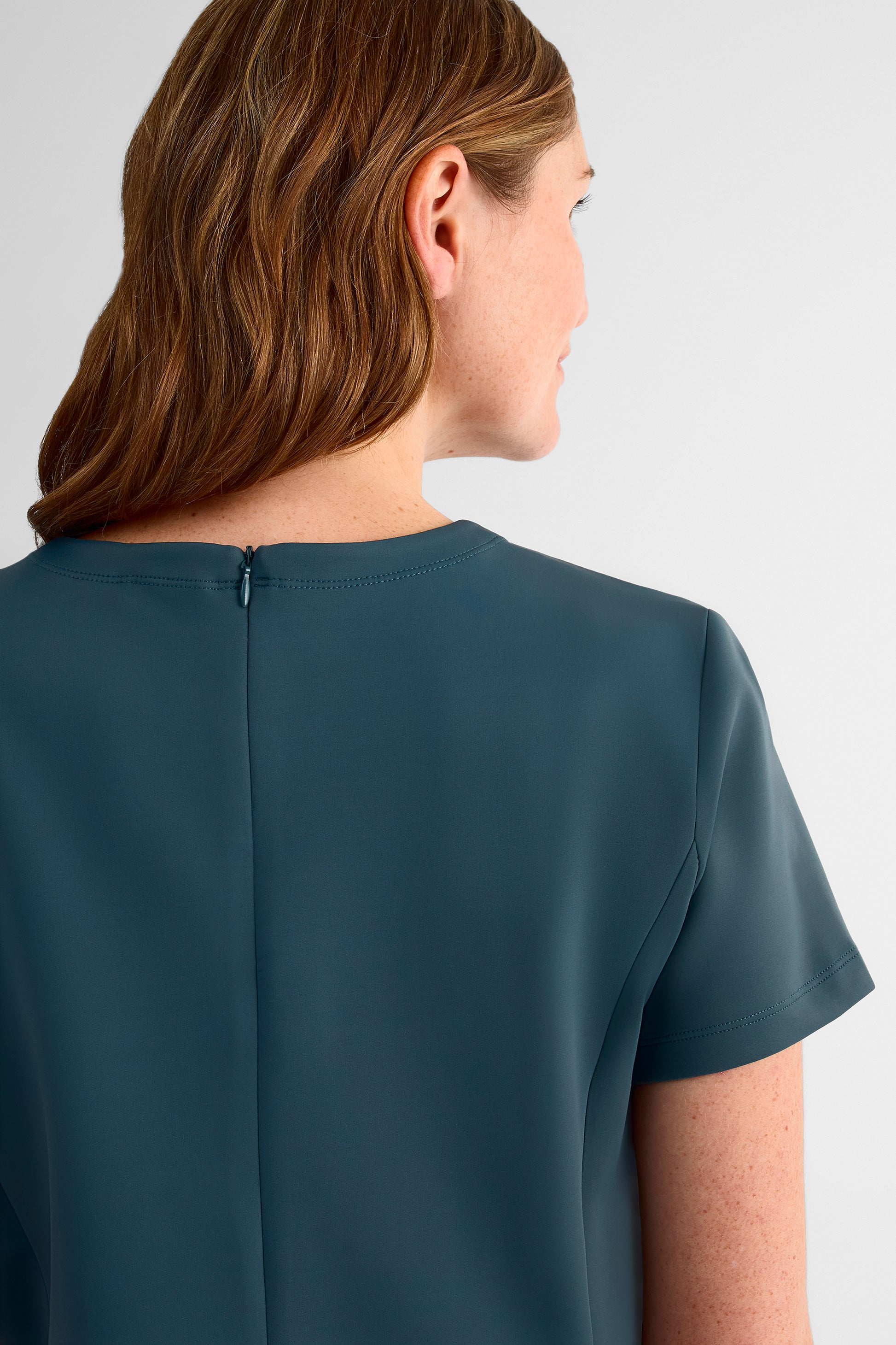 Robe manches courtes - Femme && MARIN