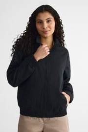 Veste bomber à poches - Femme && NOIR