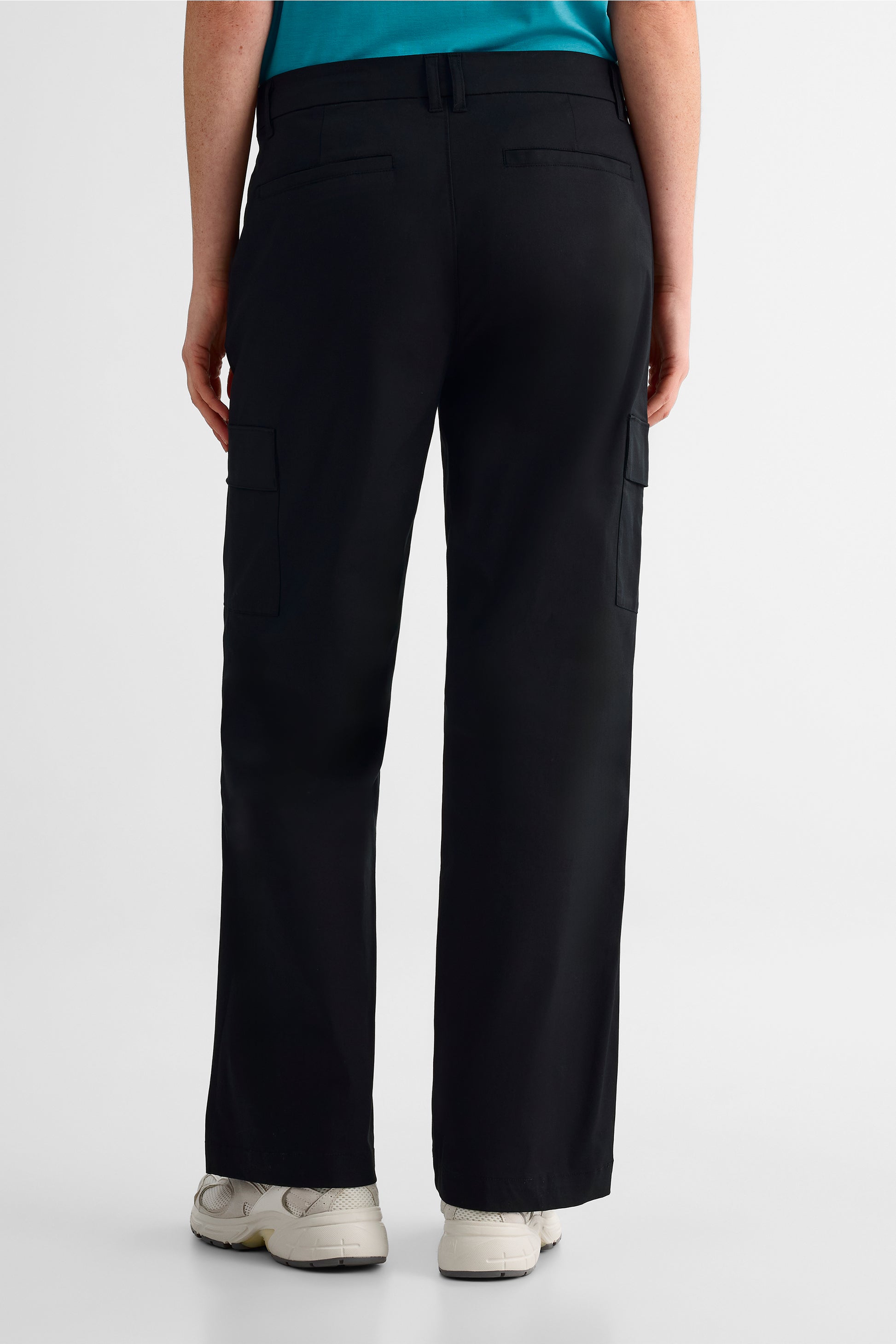 Pantalon jambe large - Femme && NOIR