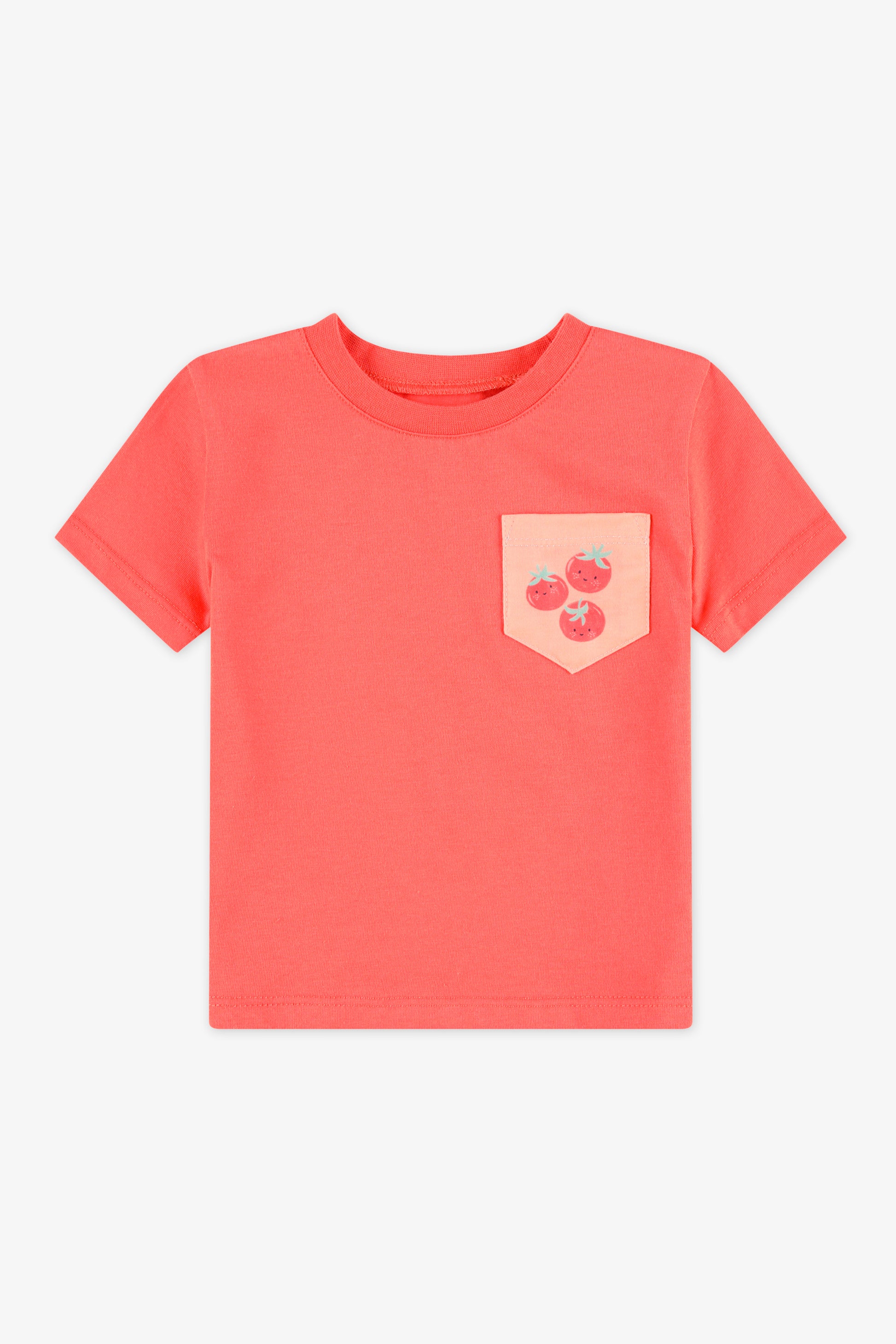 Chandail à manches courtes - Bébé fille 2/15$ && ROSE