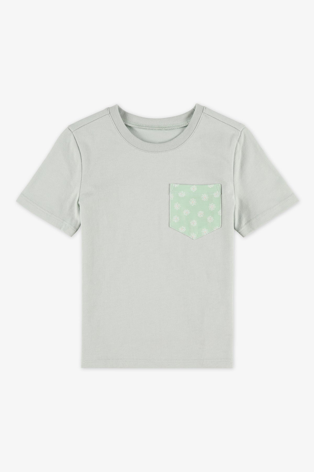 T-shirt à manches courtes - Enfant fille && AQUA