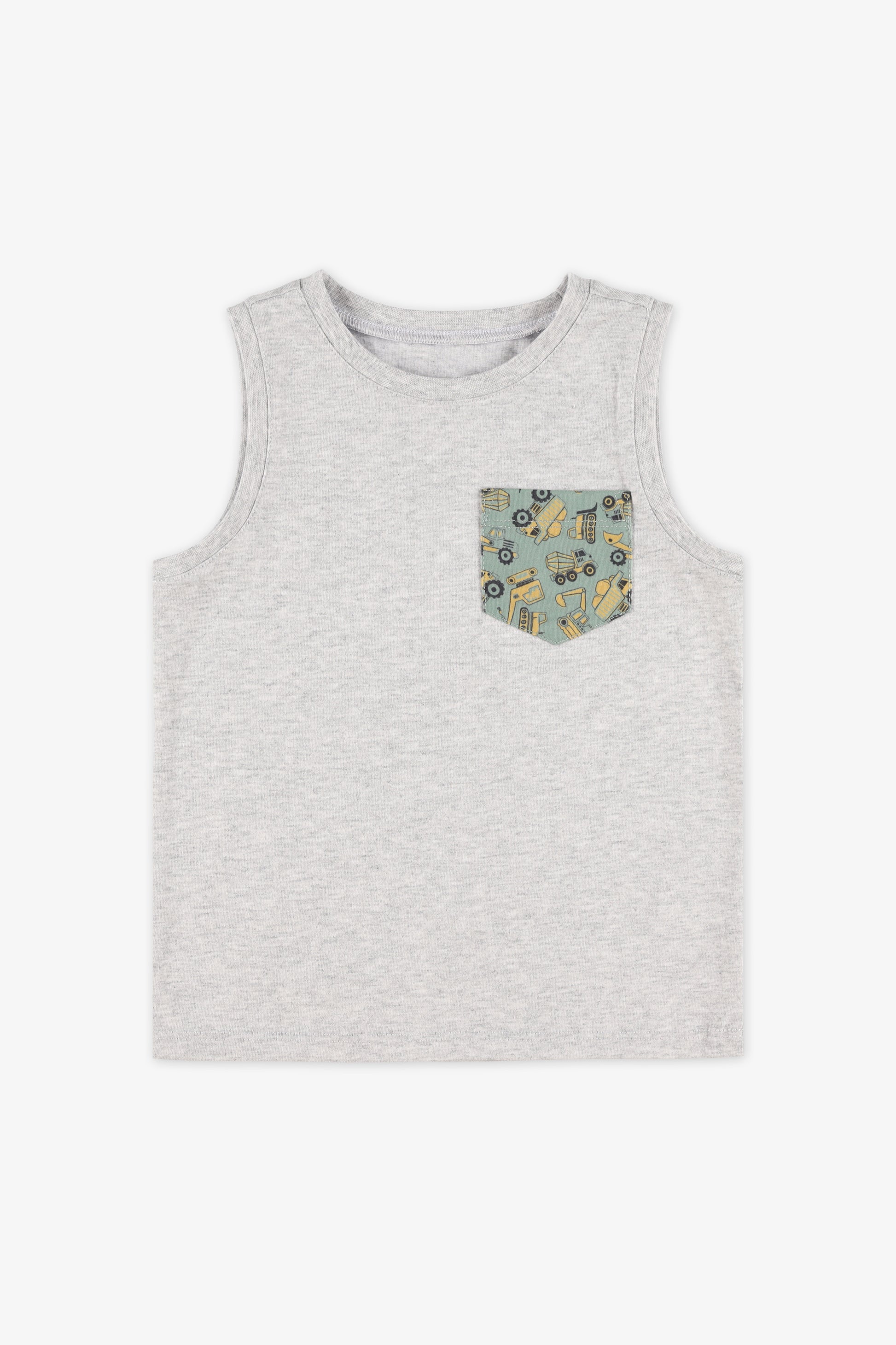 Camisole à 2/20$ - Enfant garçon && GRIS MIXTE