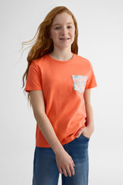 T-shirt à manches courtes - Ado fille && ROSE