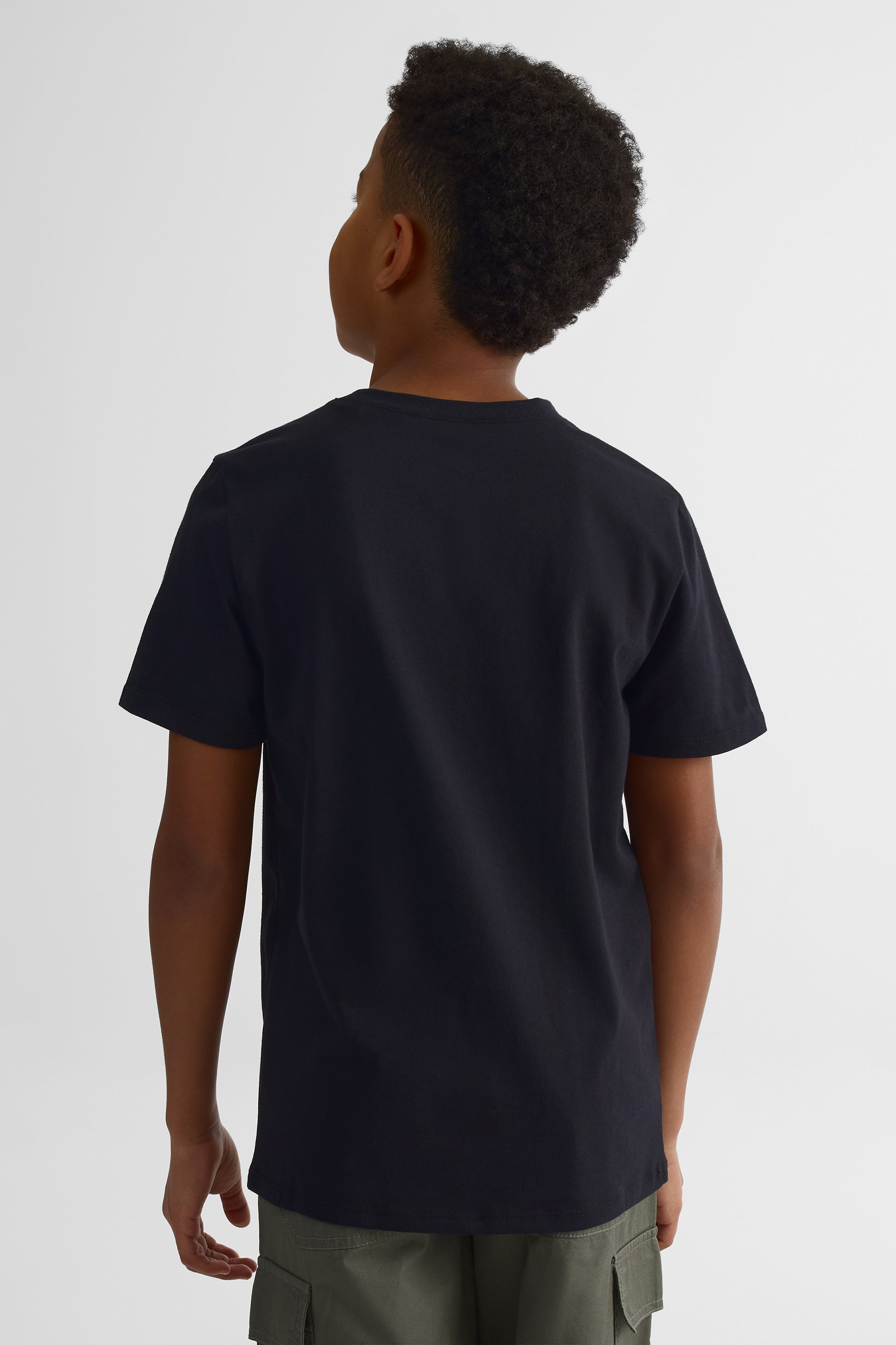 Chandail à manches courtes - Ado garçon && NOIR