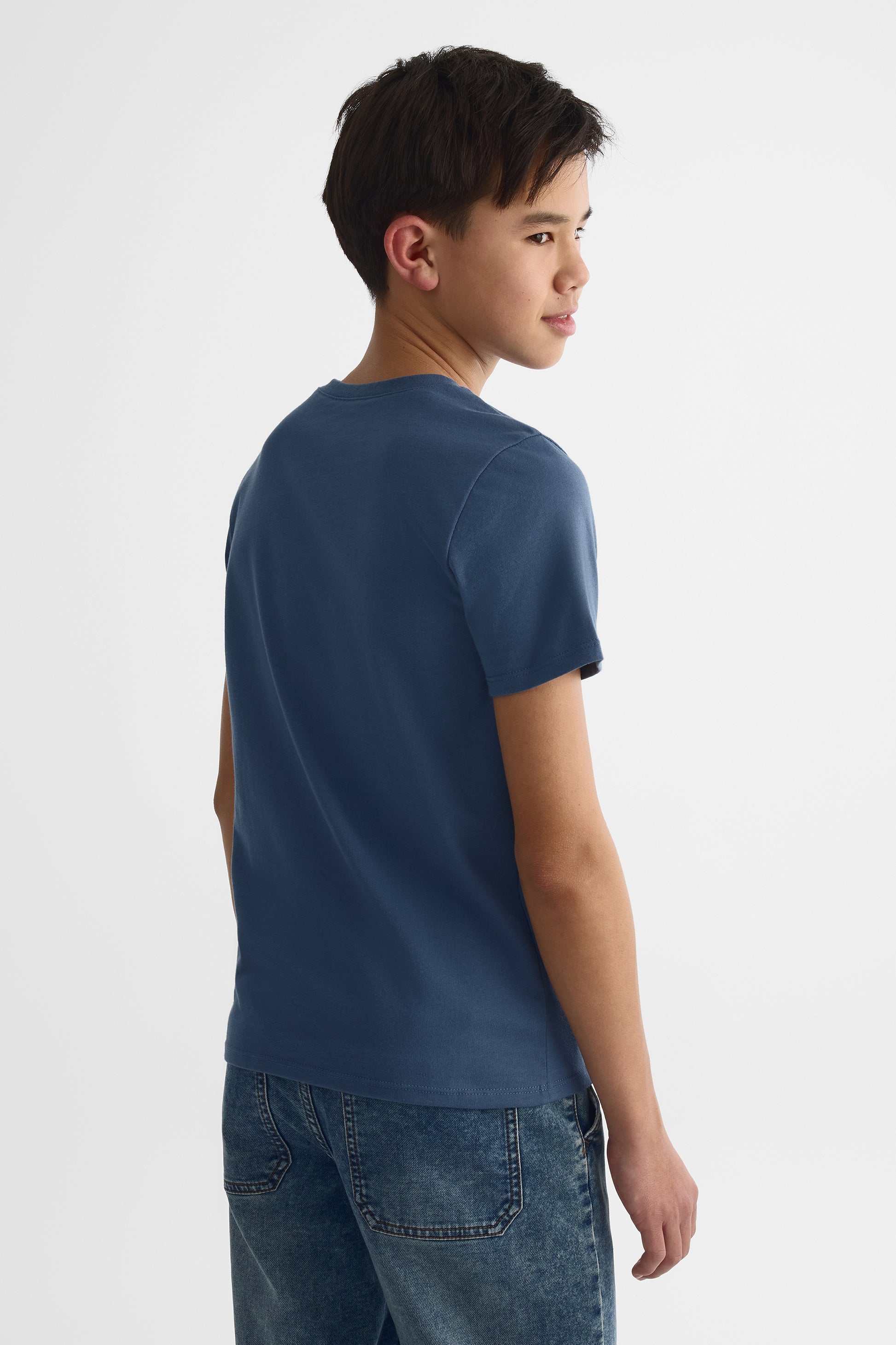 Chandail à manches courtes - Ado garçon && MARIN