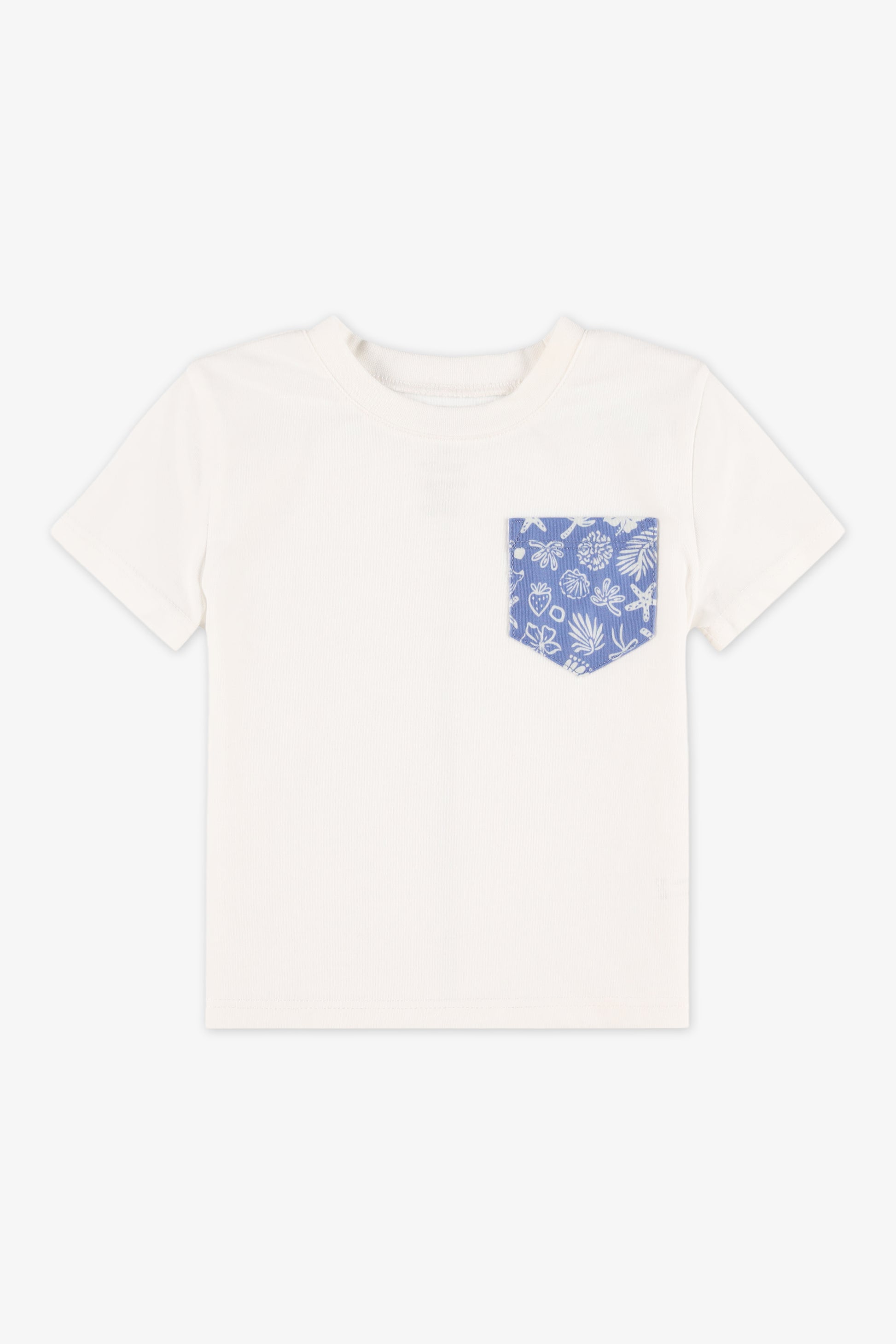 Chandail à manches courtes - Bébé fille 2/15$ && BLANC CASSÉ