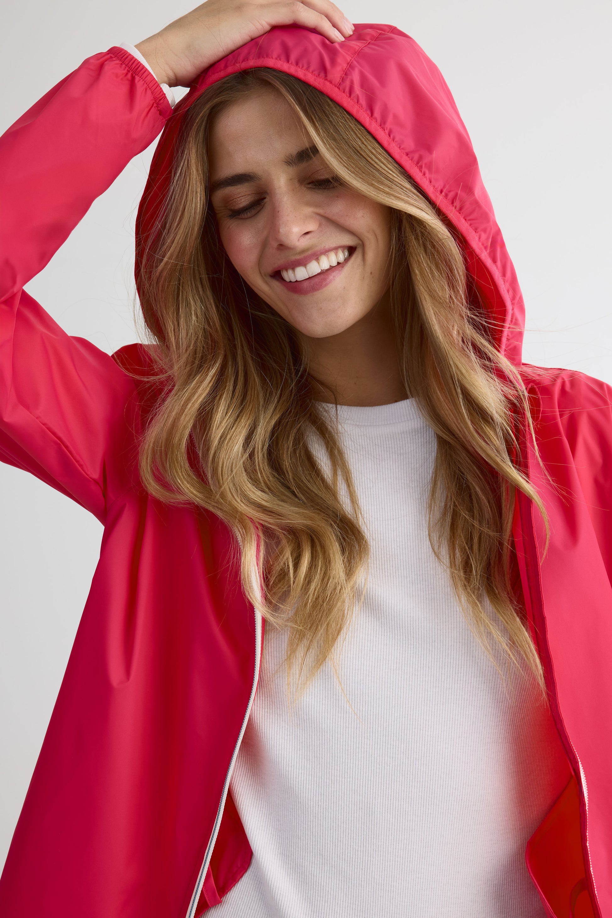 Manteau en nylon convertible - Femme && ROSE