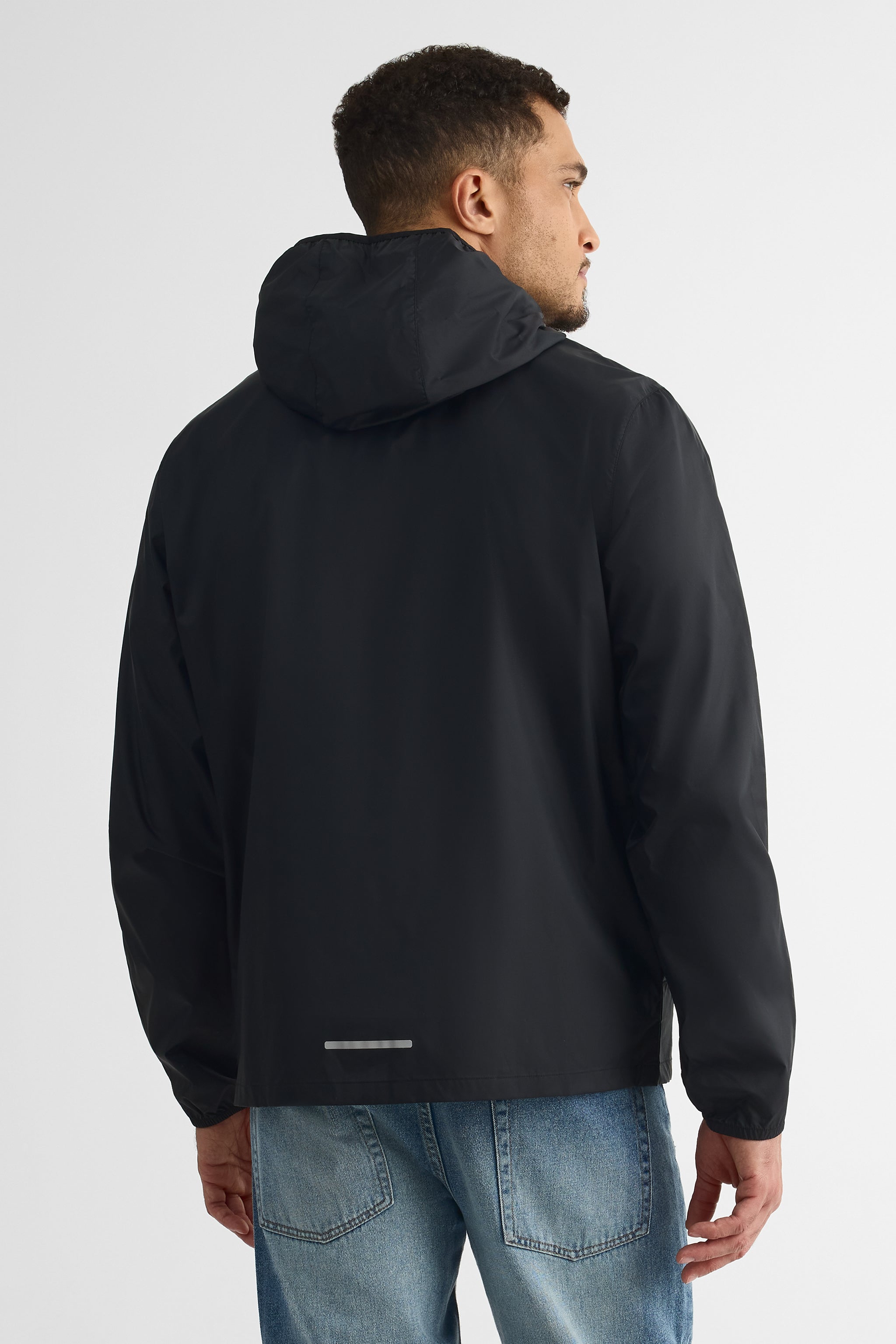 Manteau en nylon convertible - Homme && NOIR