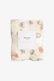 Couverture en peluche imprimée 50x60" - Maison && BEIGE/MULTI