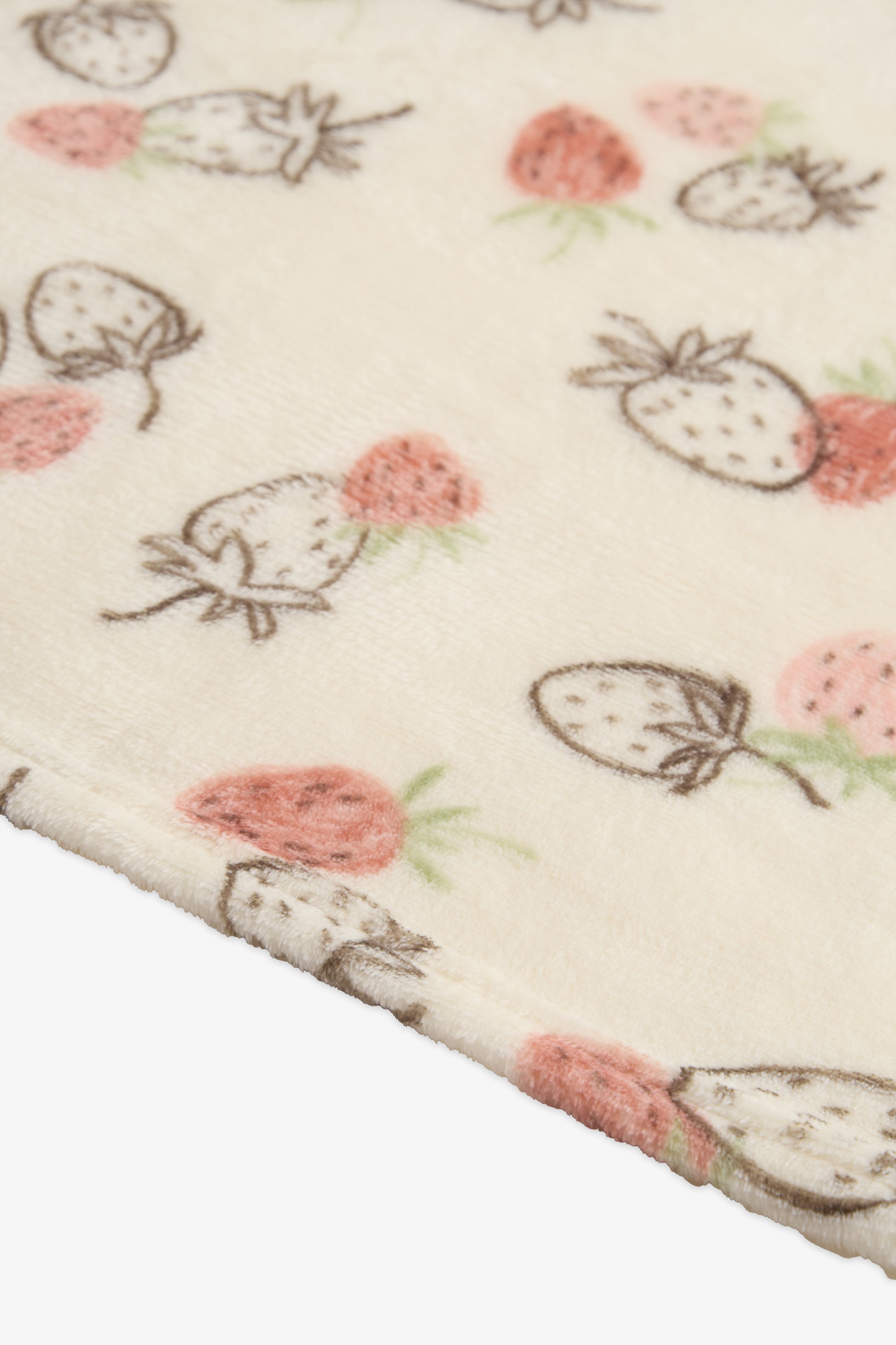 Couverture en peluche imprimée 50x60" - Maison && BEIGE/MULTI