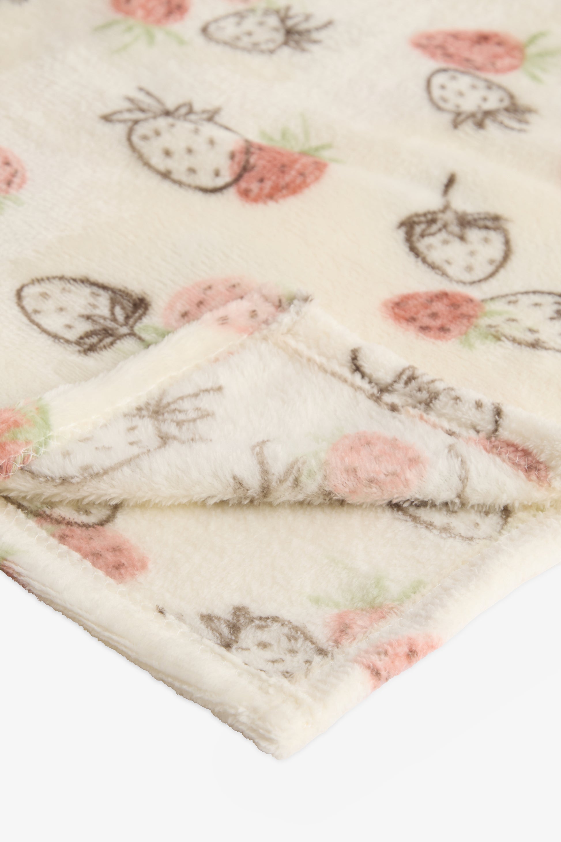 Couverture en peluche imprimée 50x60" - Maison && BEIGE/MULTI
