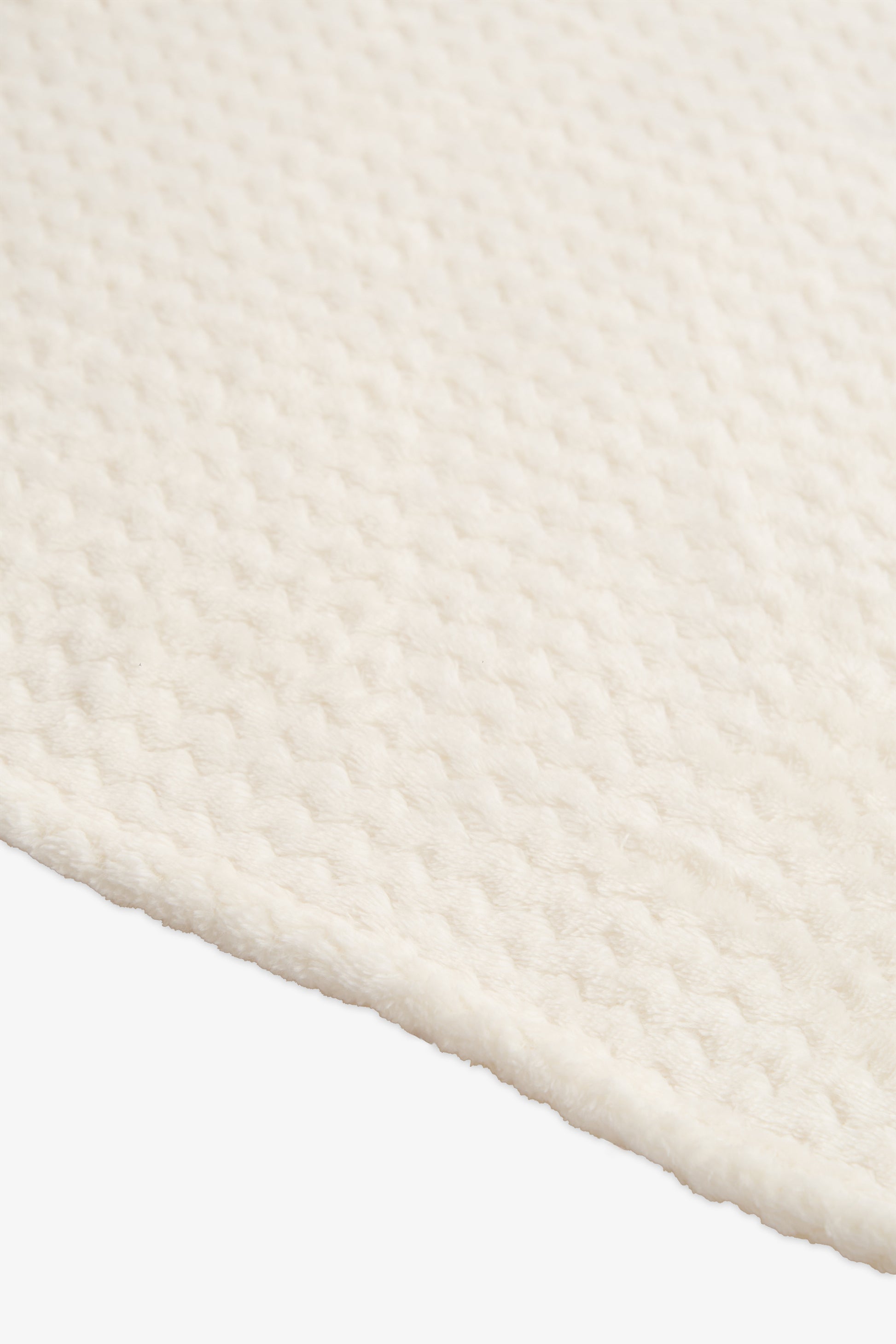 Couverture en peluche texture douce 50x60" - Unisexe && BEIGE