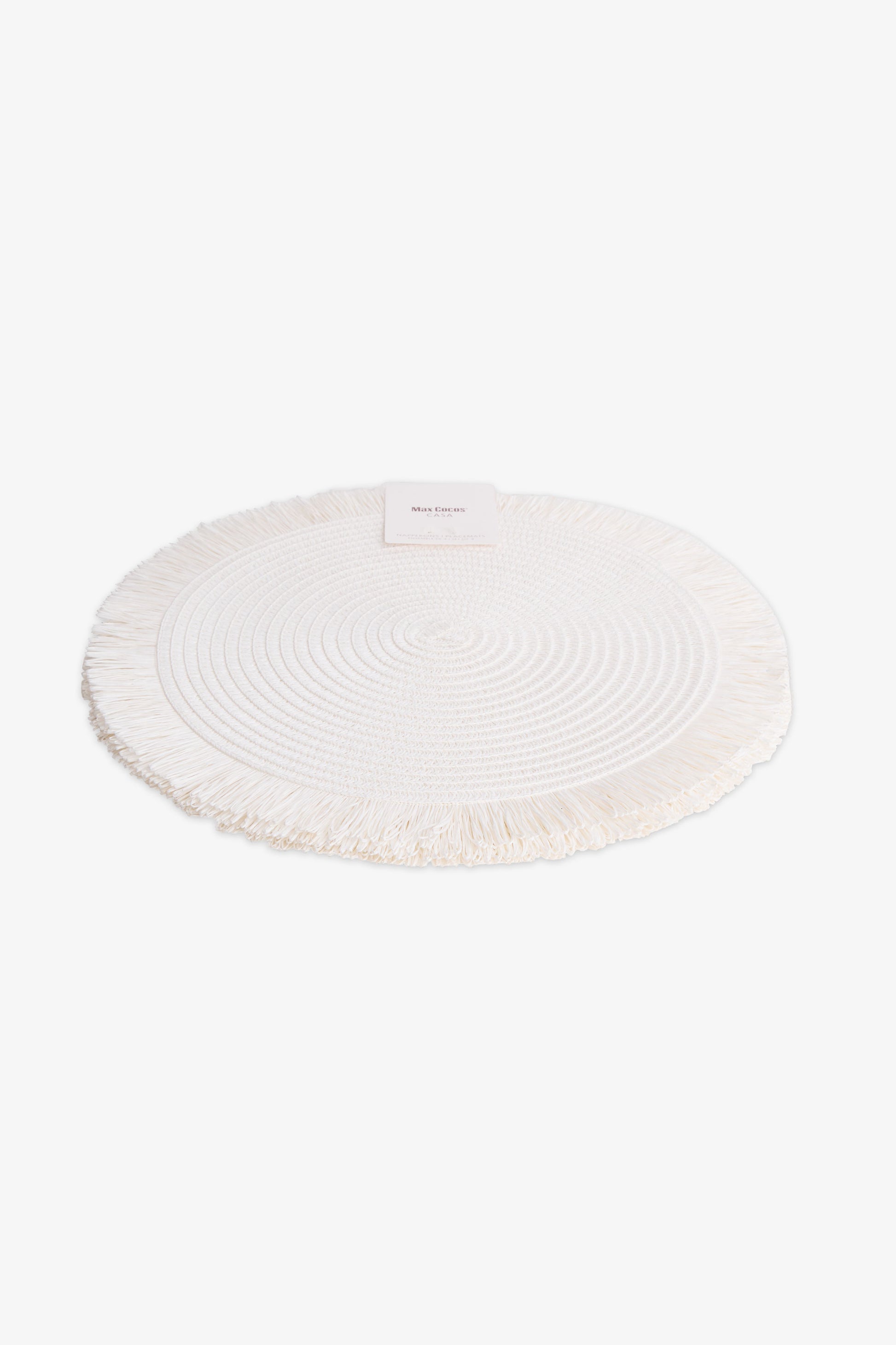 Napperons unis en pack de 4 - Maison && CREME