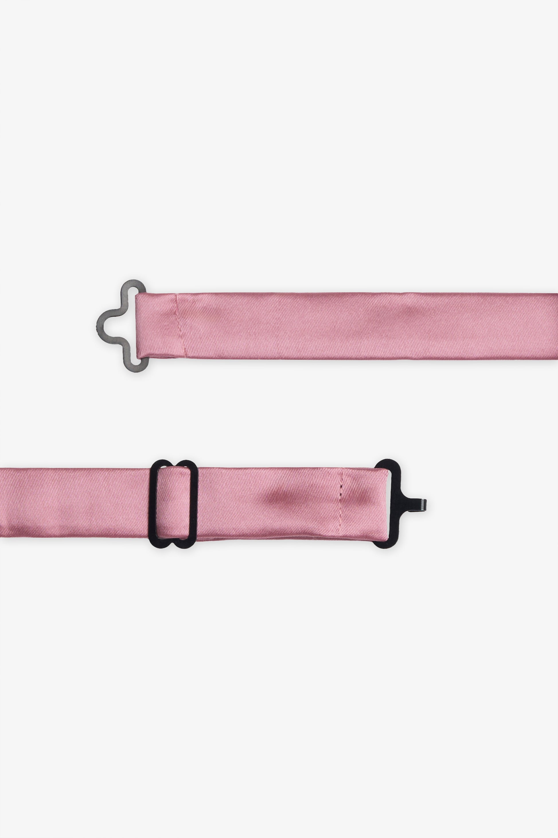 Noeud papillon uni - Homme && ROSE CENDRE