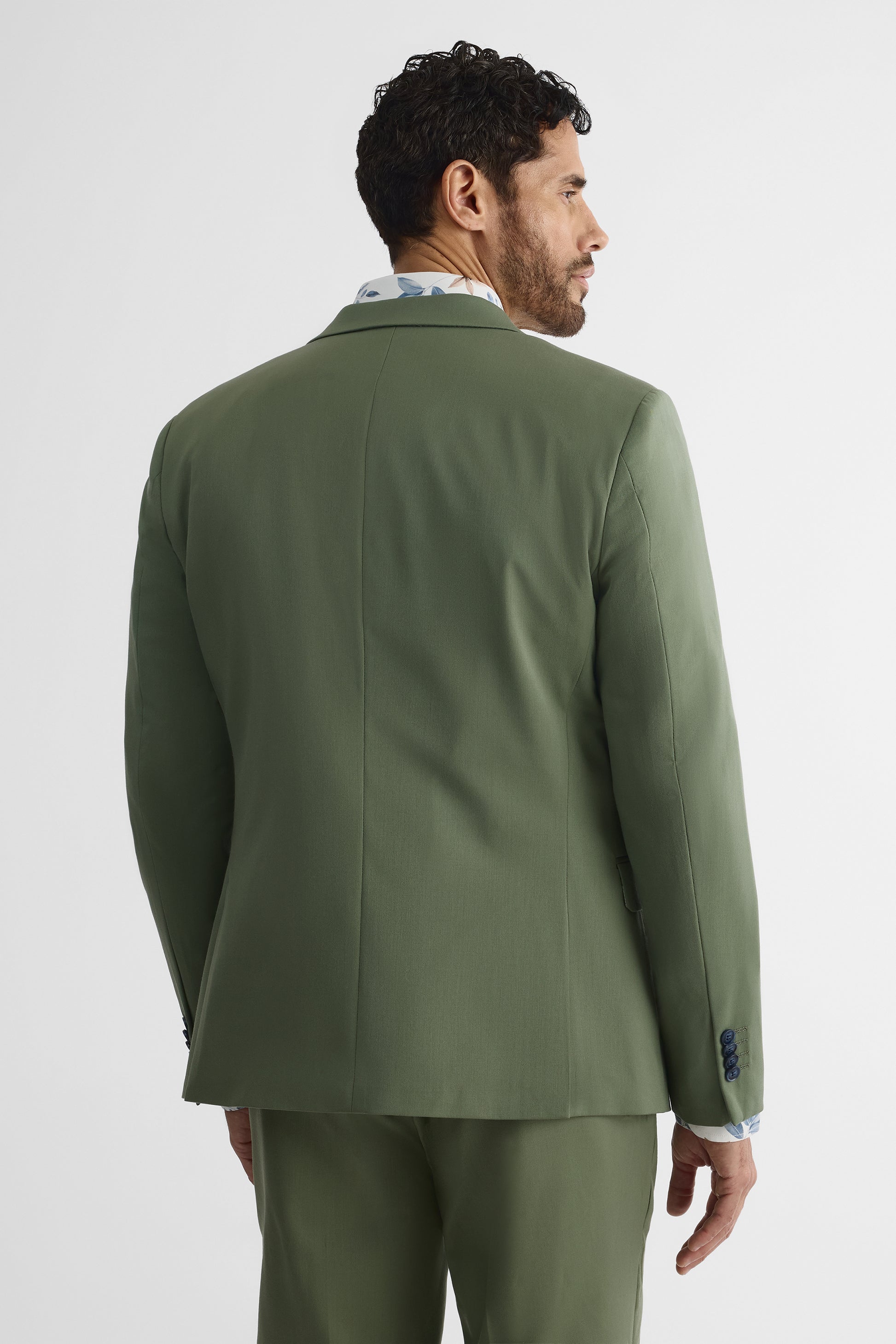 Veston régulier 2 boutons - Homme && SAUGE
