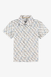 Chemise à manches courtes - Enfant garçon && BLANC