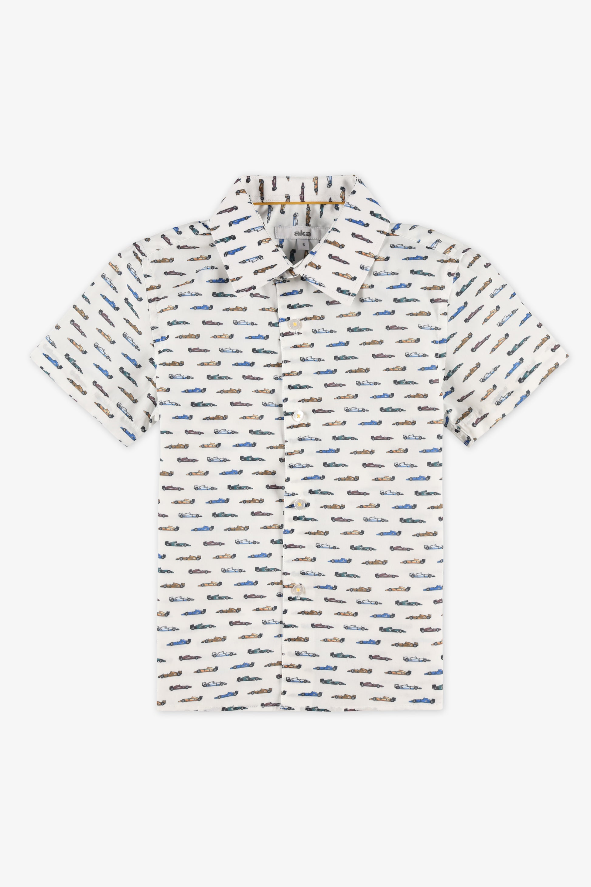 Chemise à manches courtes - Enfant garçon && BLANC