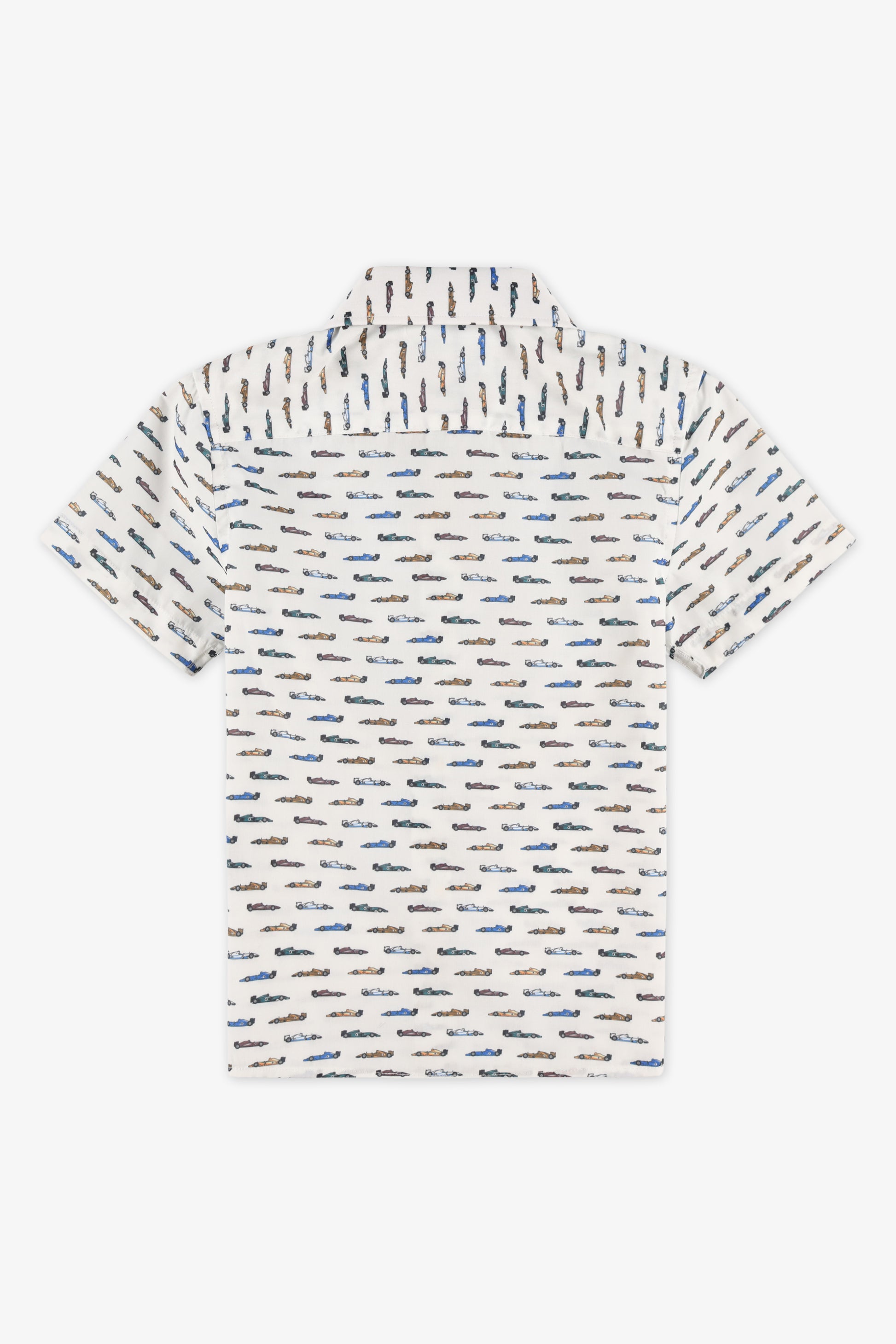 Chemise à manches courtes - Enfant garçon && BLANC