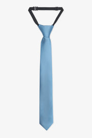 Cravate texturée - Enfant garçon && BLEU PALE