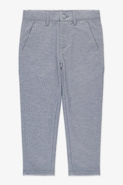 Pantalon uni stretch - Enfant garçon && BLEU PALE