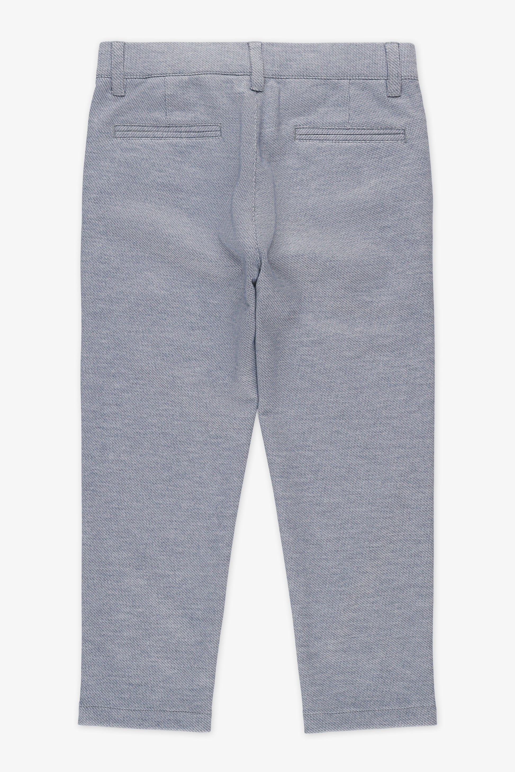 Pantalon uni stretch - Enfant garçon && BLEU PALE