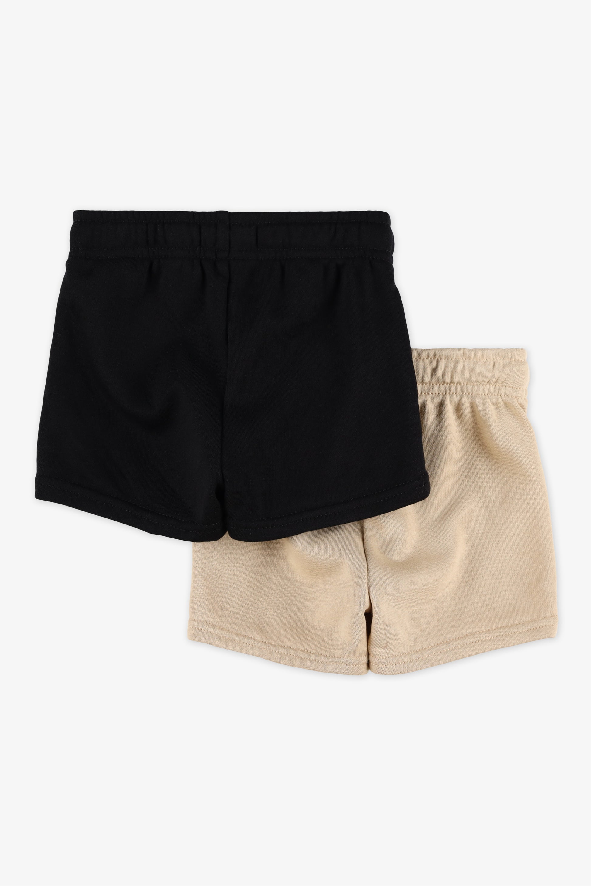 Short pull-on élastique à cordon - Bébé garçon && TAUPE