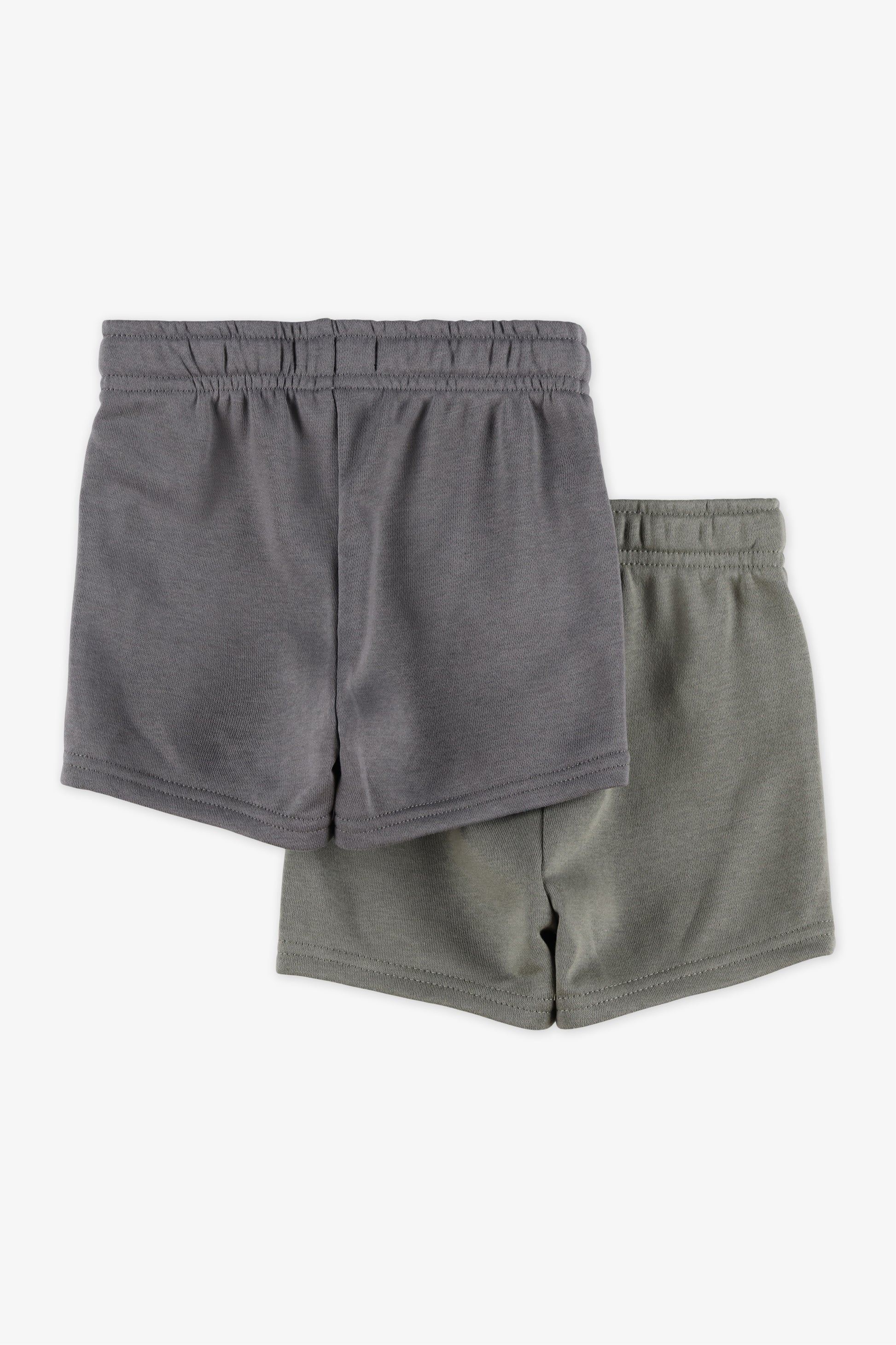 Short en jersey uni - Bébé garçon && GRIS