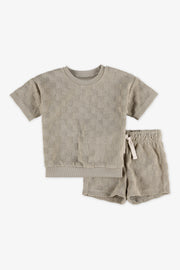 T-shirt à manches courtes imprimé - Bébé garçon && TAUPE MULTI