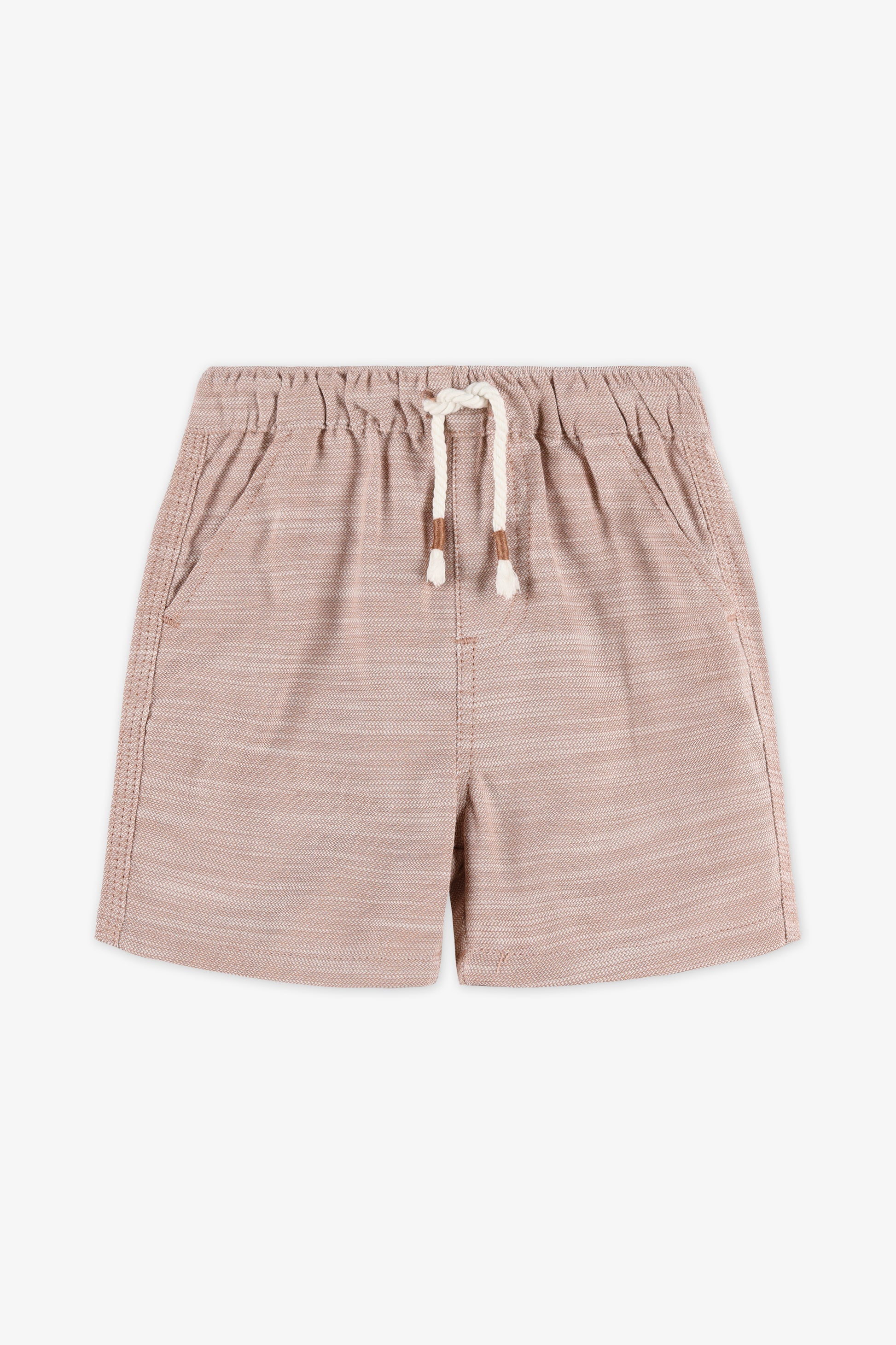 Short pull-on à poches - Bébé garçon && BRUN