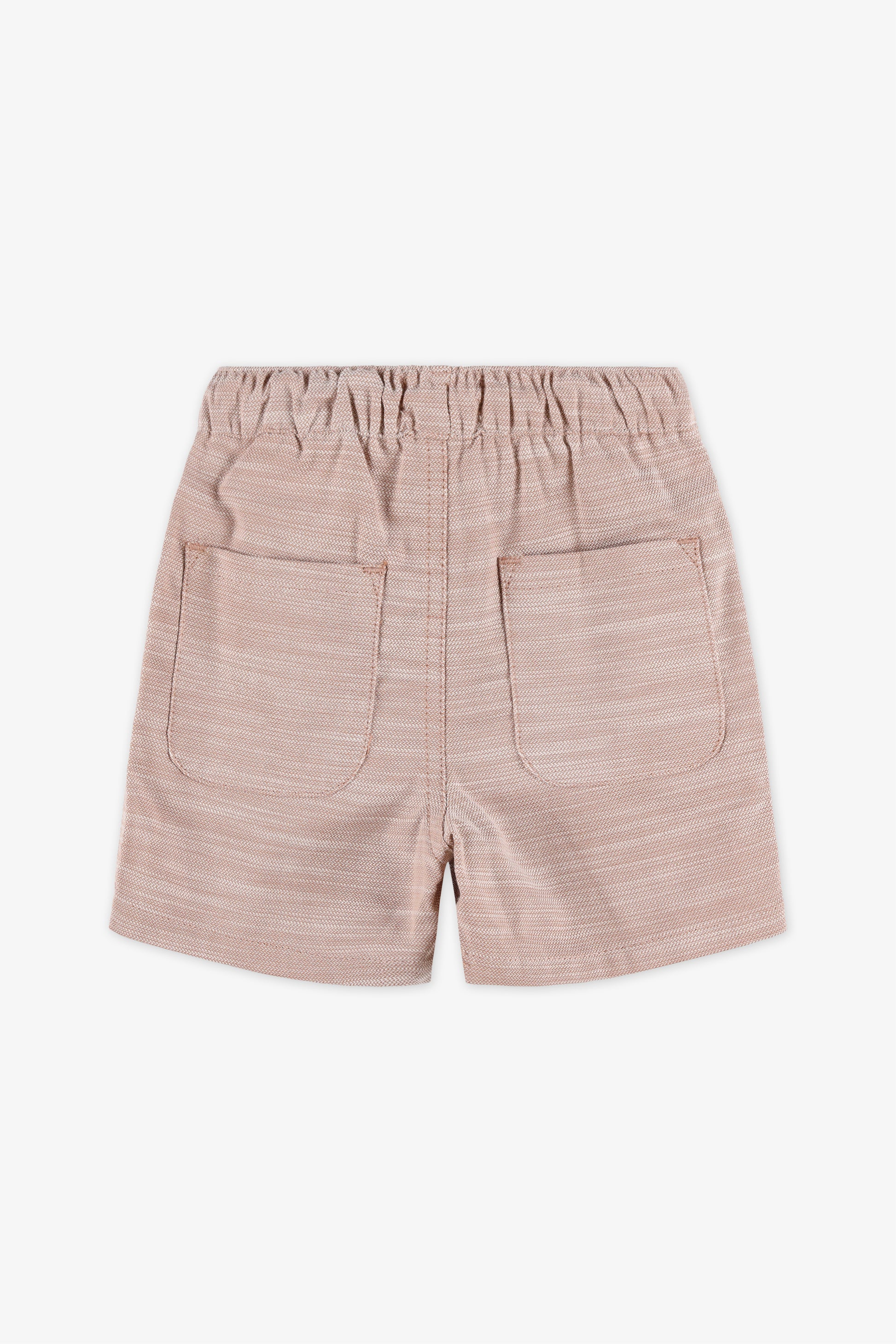 Short pull-on à poches - Bébé garçon && BRUN